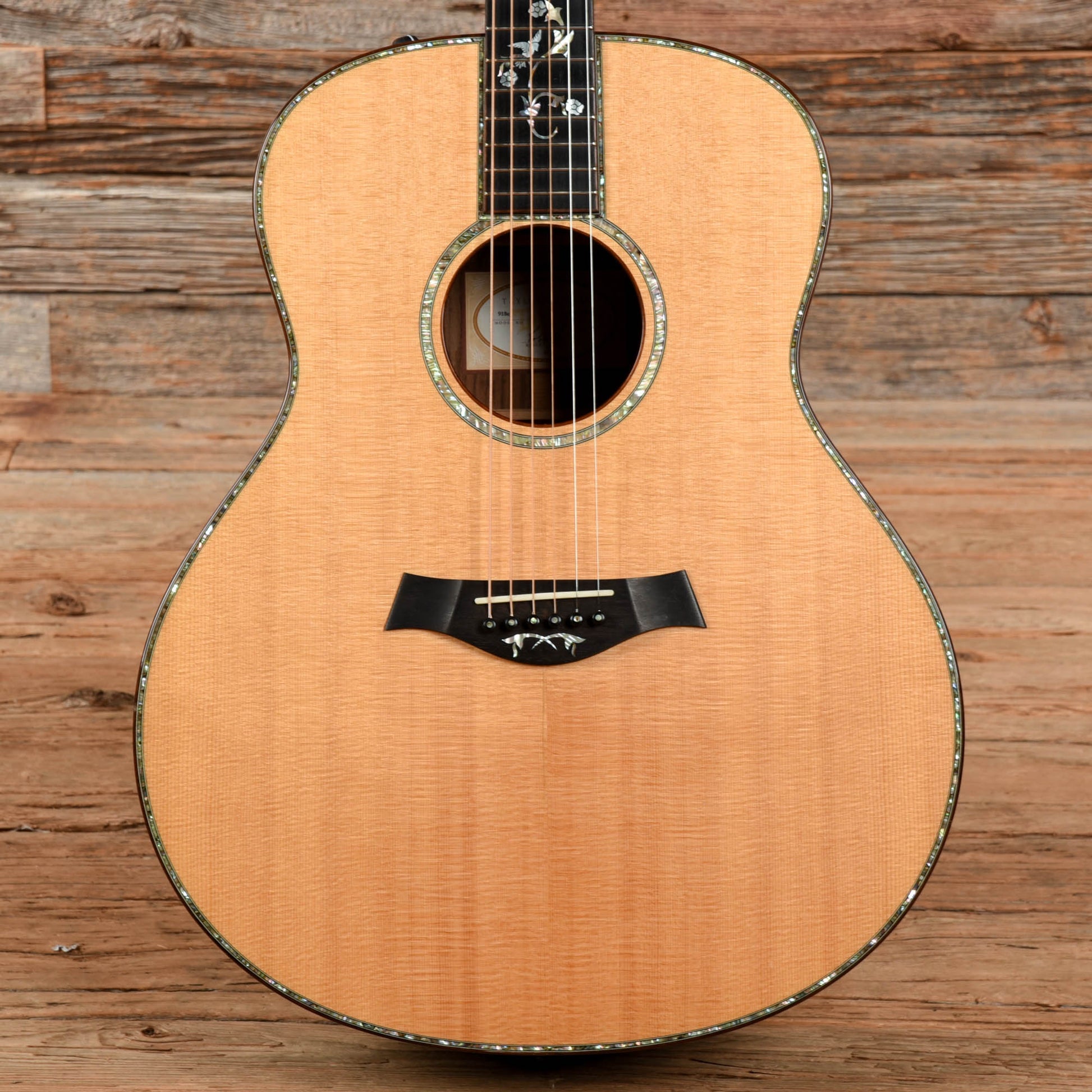 Taylor 918e Natural 2013 Acoustic Guitars / OM and Auditorium