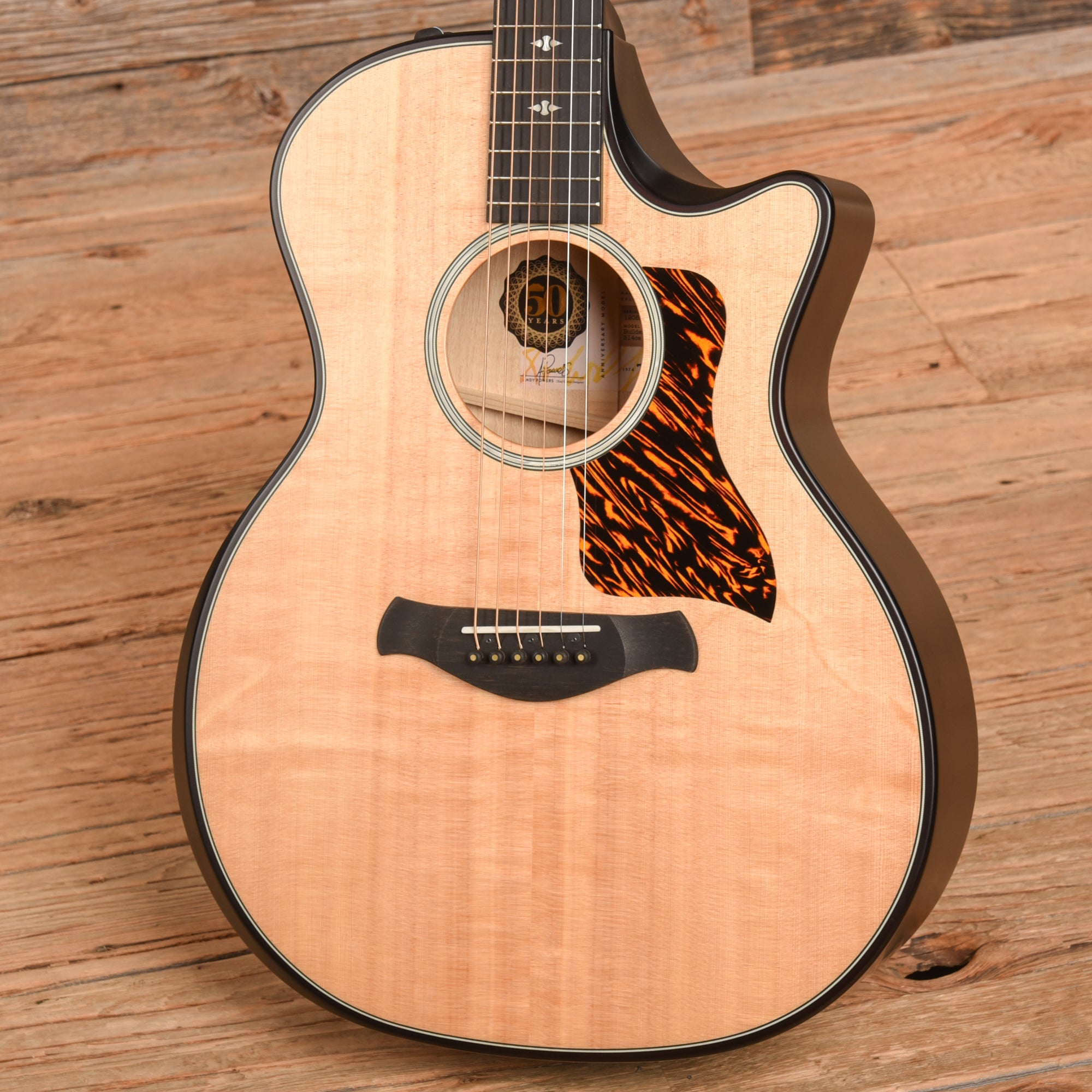 Taylor Builder's Edition 314ce Natural 2024 Acoustic Guitars / OM and Auditorium