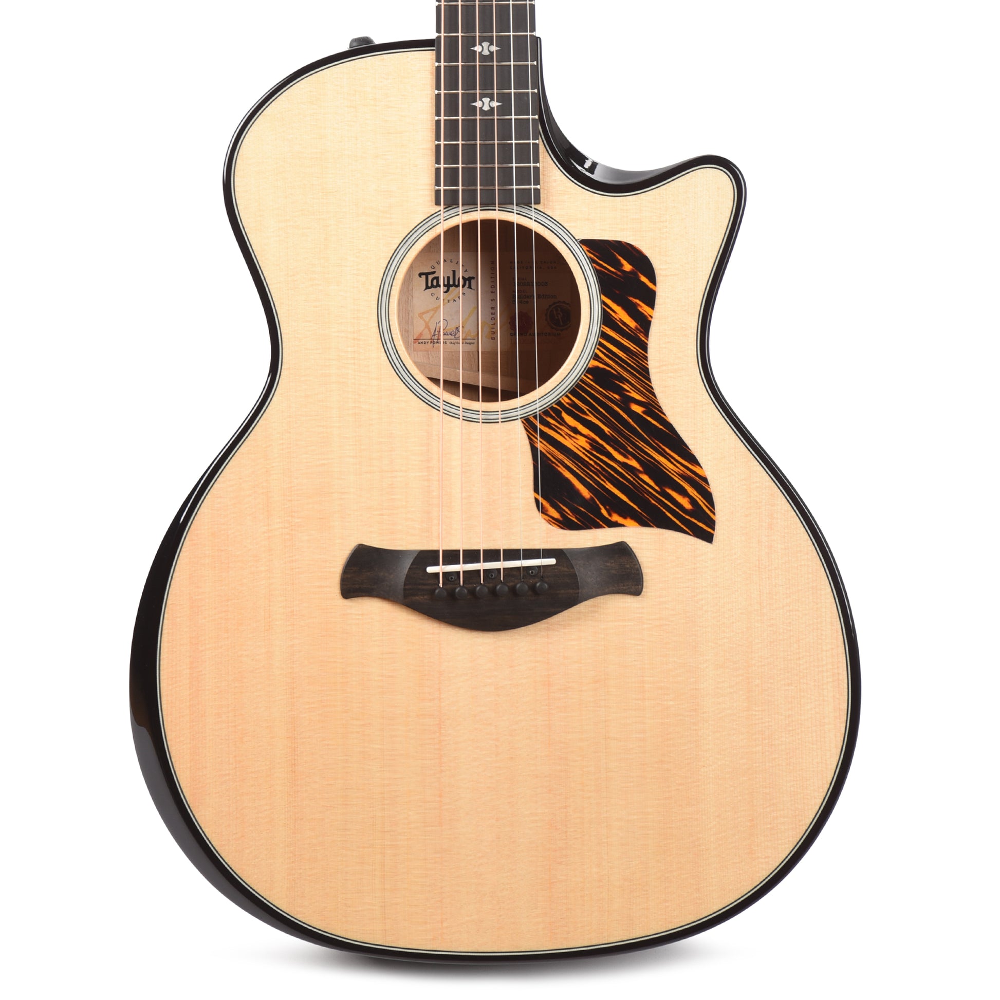 Taylor Builder's Edition 514ce Grand Auditorium Sitka/Urban Ash Natural ES2 Acoustic Guitars / OM and Auditorium