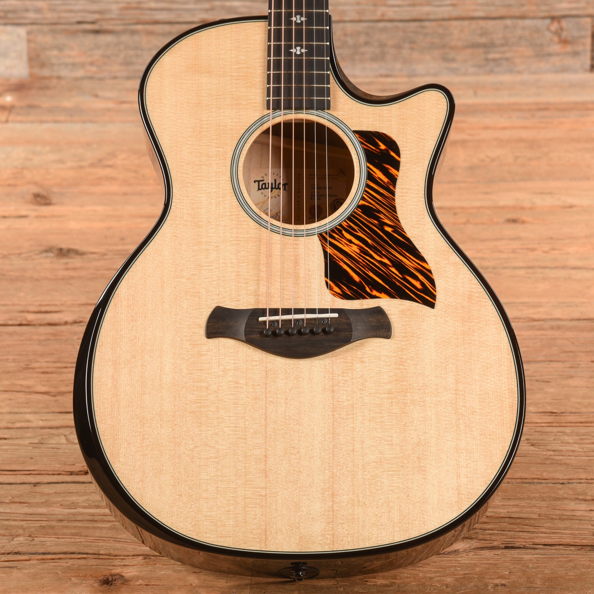 Taylor Builder's Edition 514ce Natural Acoustic Guitars / OM and Auditorium