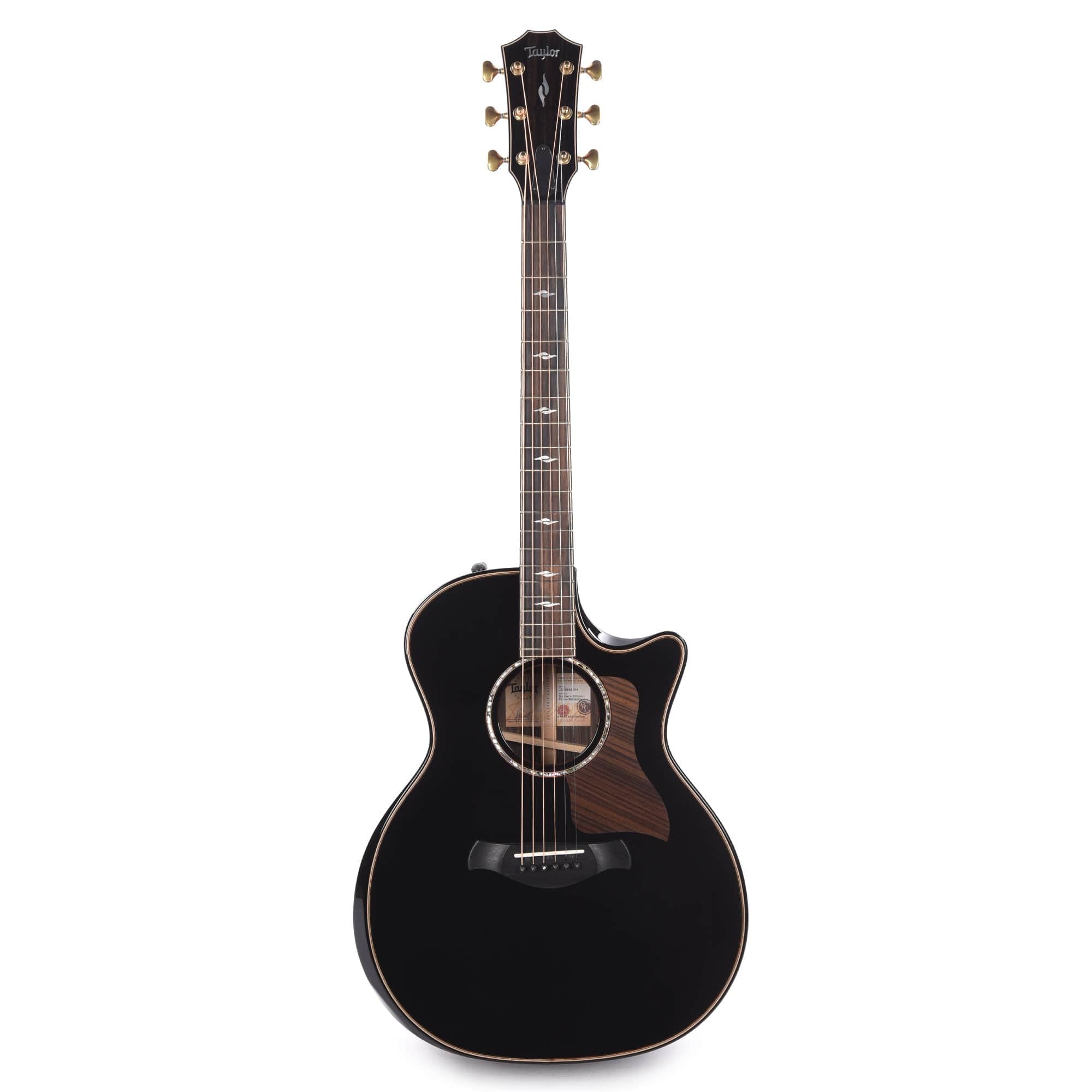 Taylor Builder's Edition 814ce Blacktop Grand Auditorium Adirondack/Rosewood ES2 Acoustic Guitars / OM and Auditorium