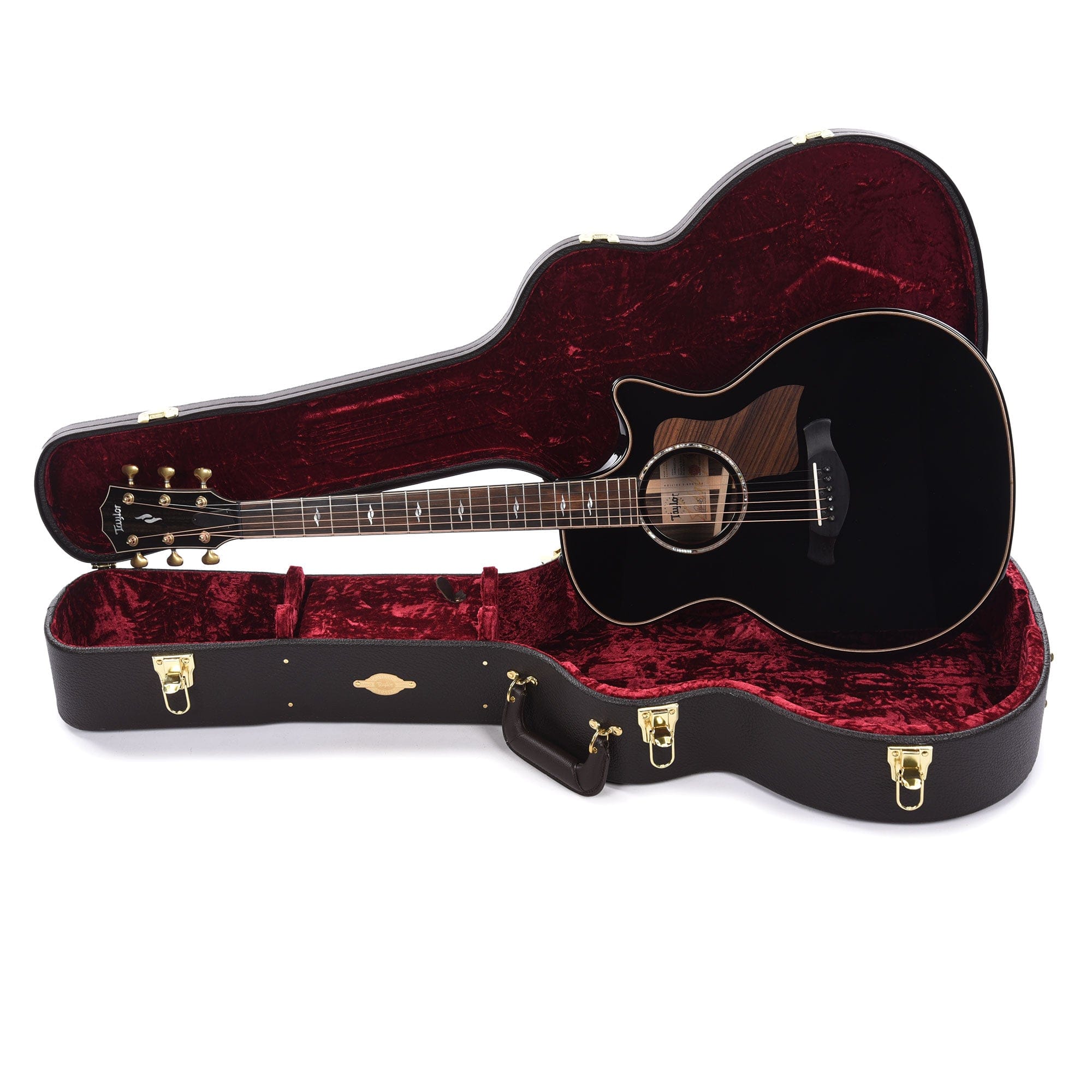 Taylor Builder's Edition 814ce Blacktop Grand Auditorium Adirondack/Rosewood ES2 Acoustic Guitars / OM and Auditorium