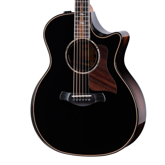 Taylor Builder's Edition 814ce Blacktop Grand Auditorium Adirondack/Rosewood ES2 Acoustic Guitars / OM and Auditorium