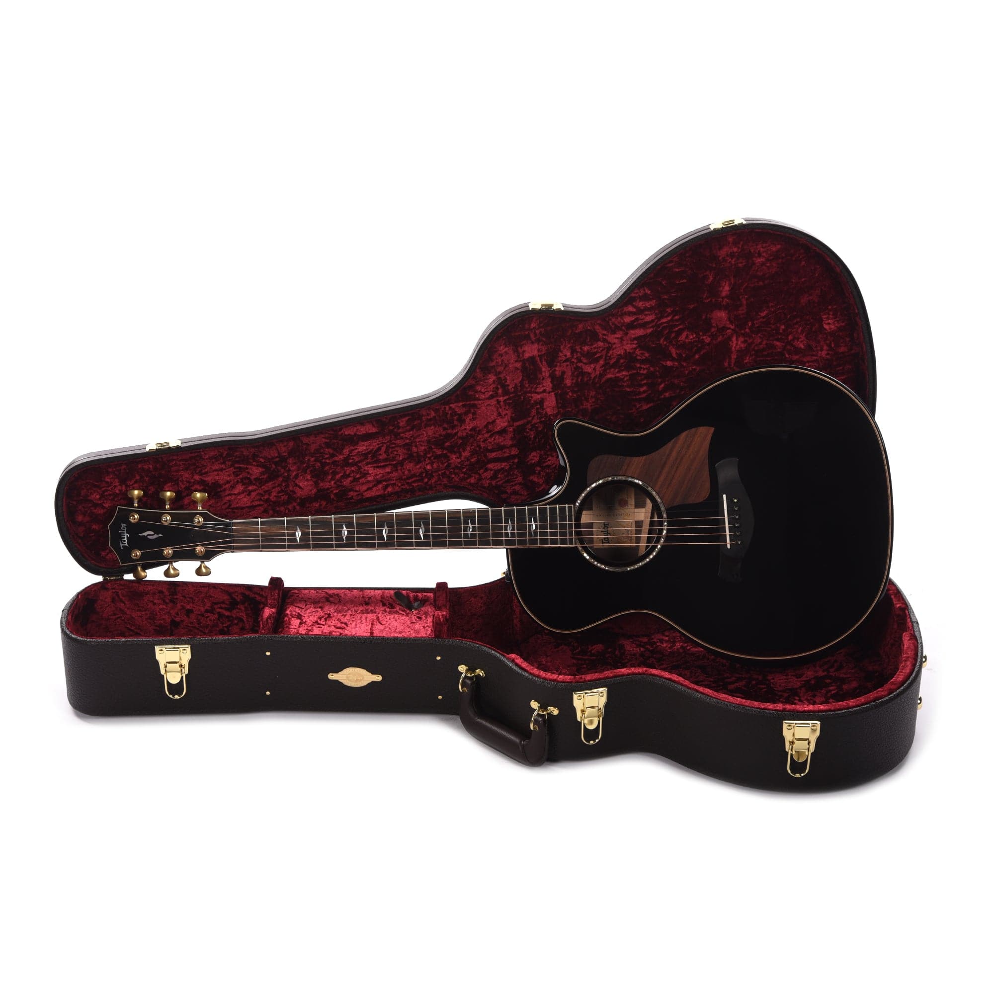 Taylor Builder's Edition 814ce Blacktop Grand Auditorium Adirondack/Rosewood ES2 Acoustic Guitars / OM and Auditorium