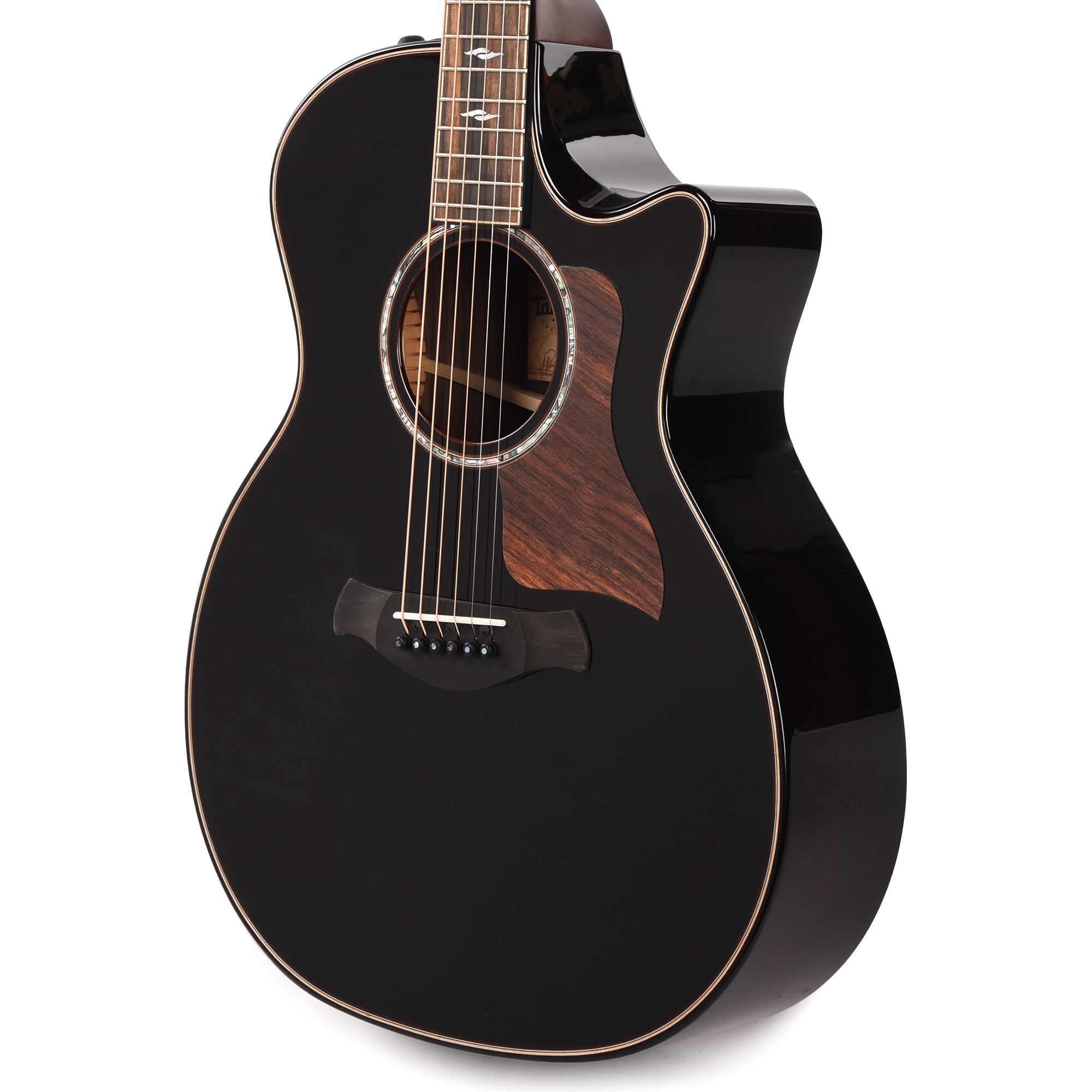 Taylor Builder's Edition 814ce Blacktop Grand Auditorium Adirondack/Rosewood ES2 Acoustic Guitars / OM and Auditorium