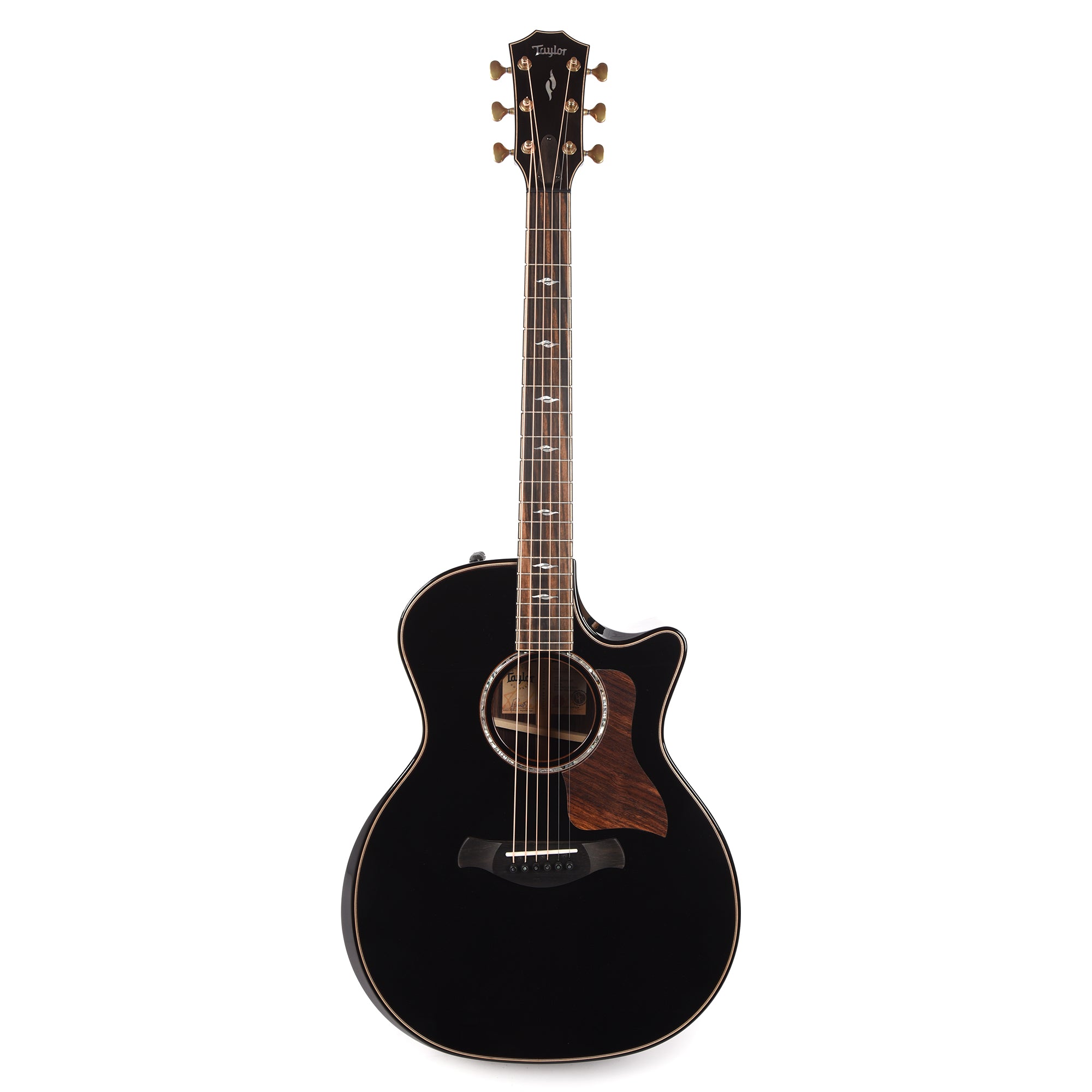 Taylor Builder's Edition 814ce Blacktop Grand Auditorium Adirondack/Rosewood ES2 Acoustic Guitars / OM and Auditorium