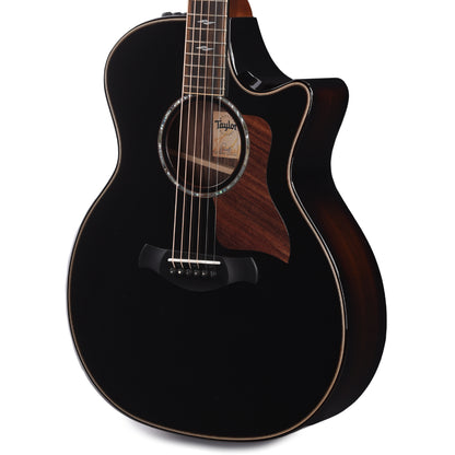 Taylor Builder's Edition 814ce Blacktop Grand Auditorium Adirondack/Rosewood ES2 Acoustic Guitars / OM and Auditorium