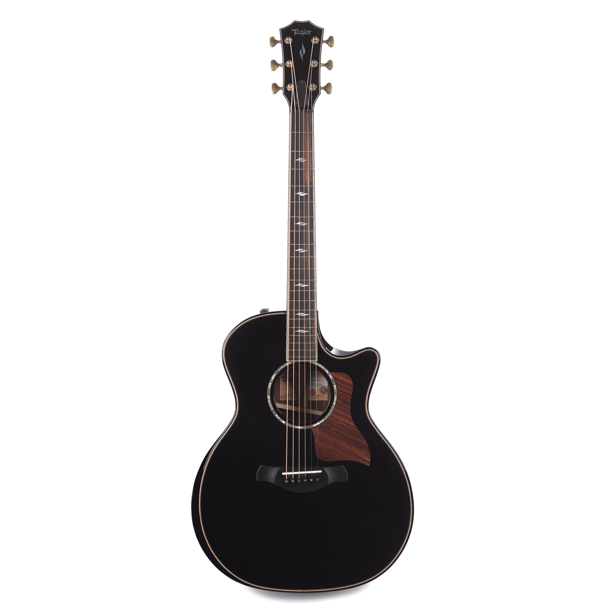 Taylor Builder's Edition 814ce Blacktop Grand Auditorium Adirondack/Rosewood ES2 Acoustic Guitars / OM and Auditorium
