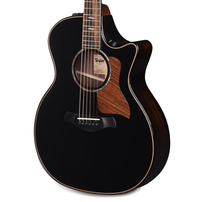 Taylor Builder's Edition 814ce Blacktop Grand Auditorium Adirondack/Rosewood ES2 Acoustic Guitars / OM and Auditorium