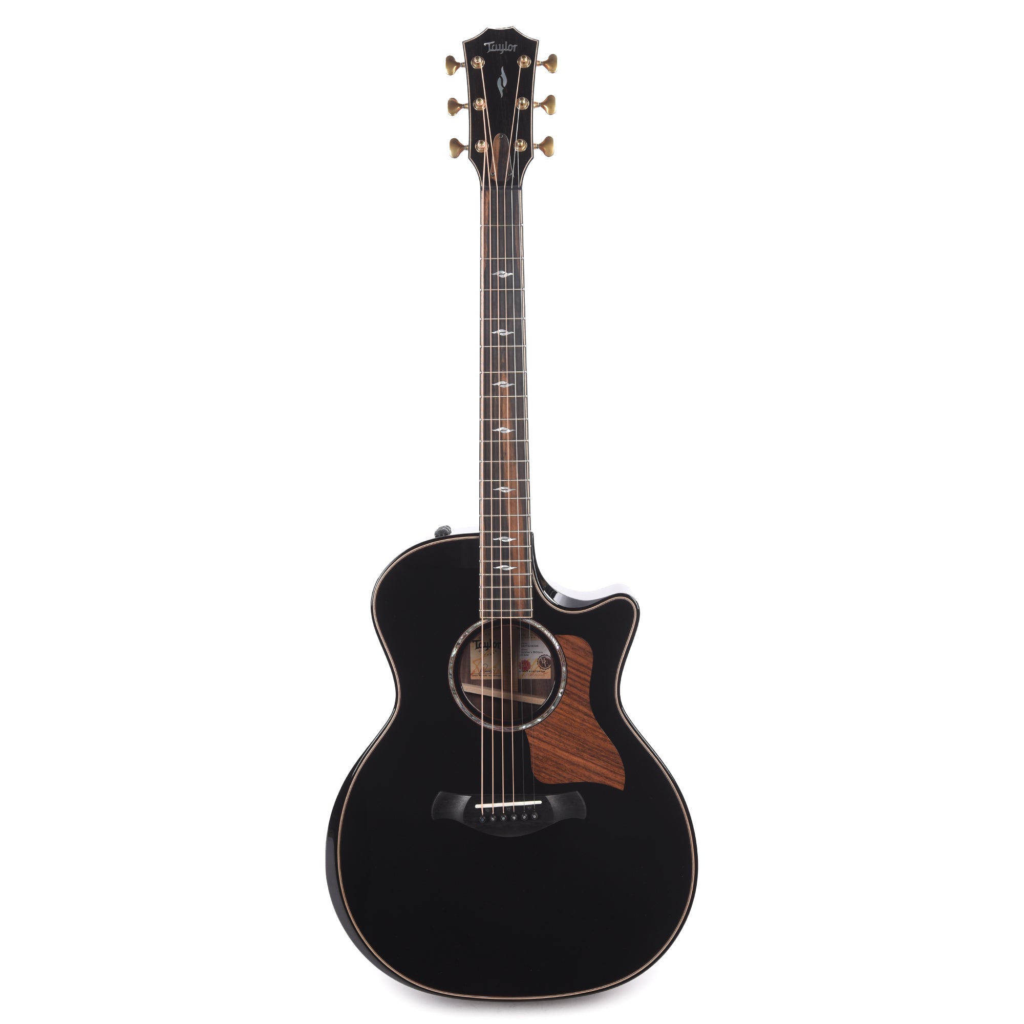 Taylor Builder's Edition 814ce Blacktop Grand Auditorium Adirondack/Rosewood ES2 Acoustic Guitars / OM and Auditorium
