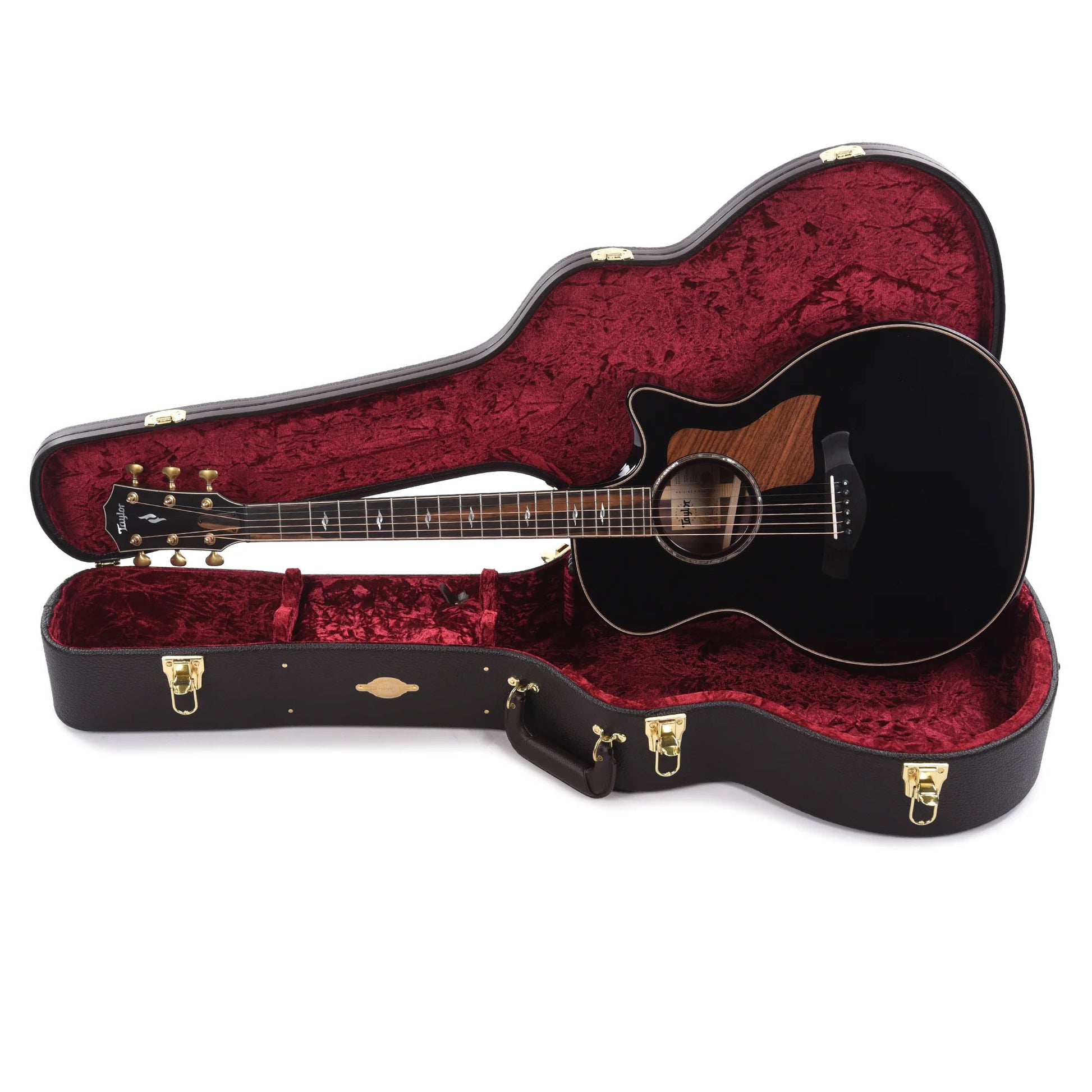 Taylor Builder's Edition 814ce Blacktop Grand Auditorium Adirondack/Rosewood ES2 Acoustic Guitars / OM and Auditorium