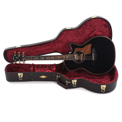 Taylor Builder's Edition 814ce Blacktop Grand Auditorium Adirondack/Rosewood ES2 Acoustic Guitars / OM and Auditorium