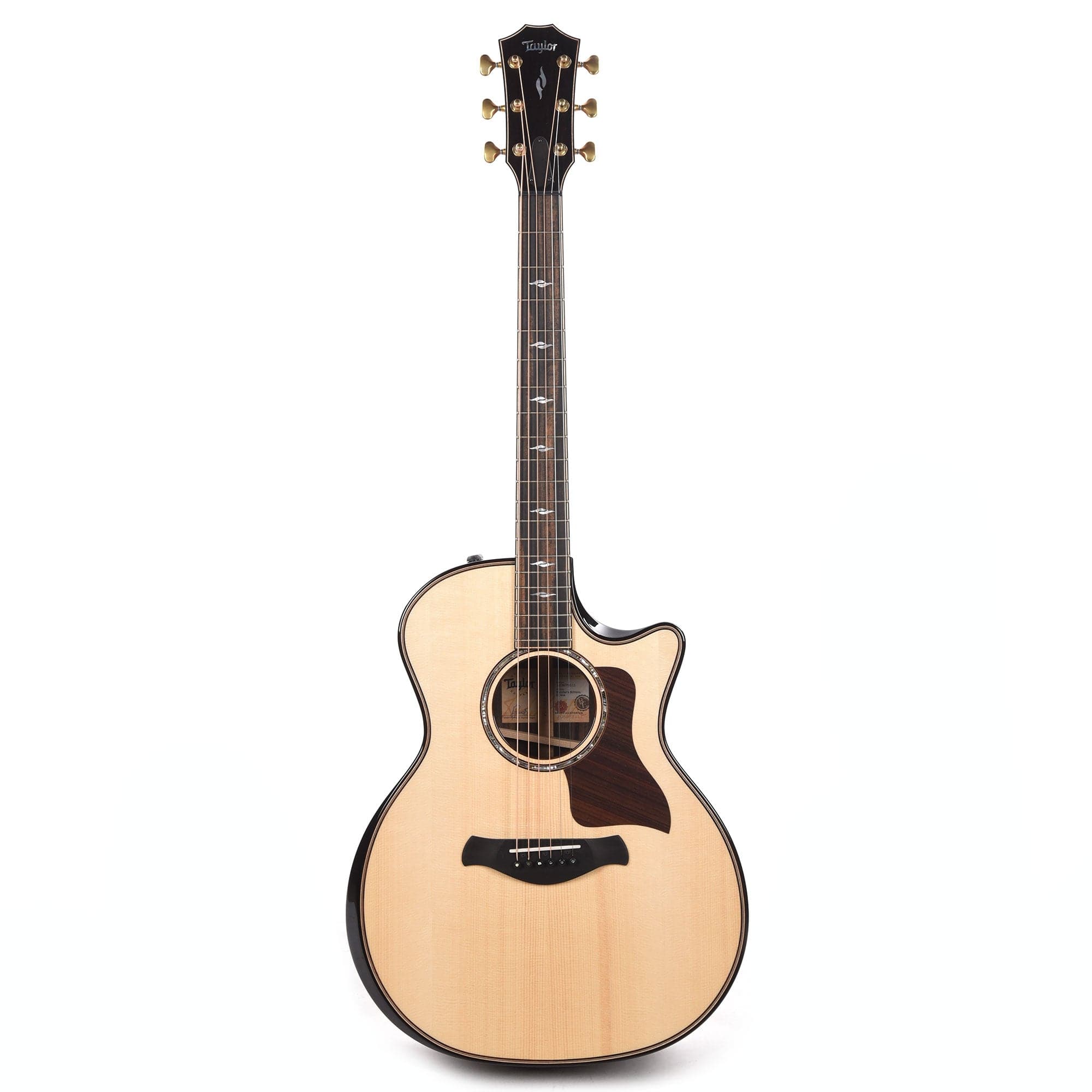 Taylor Builder's Edition 814ce Grand Auditorium Adirondack/Rosewood Natural ES2 Acoustic Guitars / OM and Auditorium