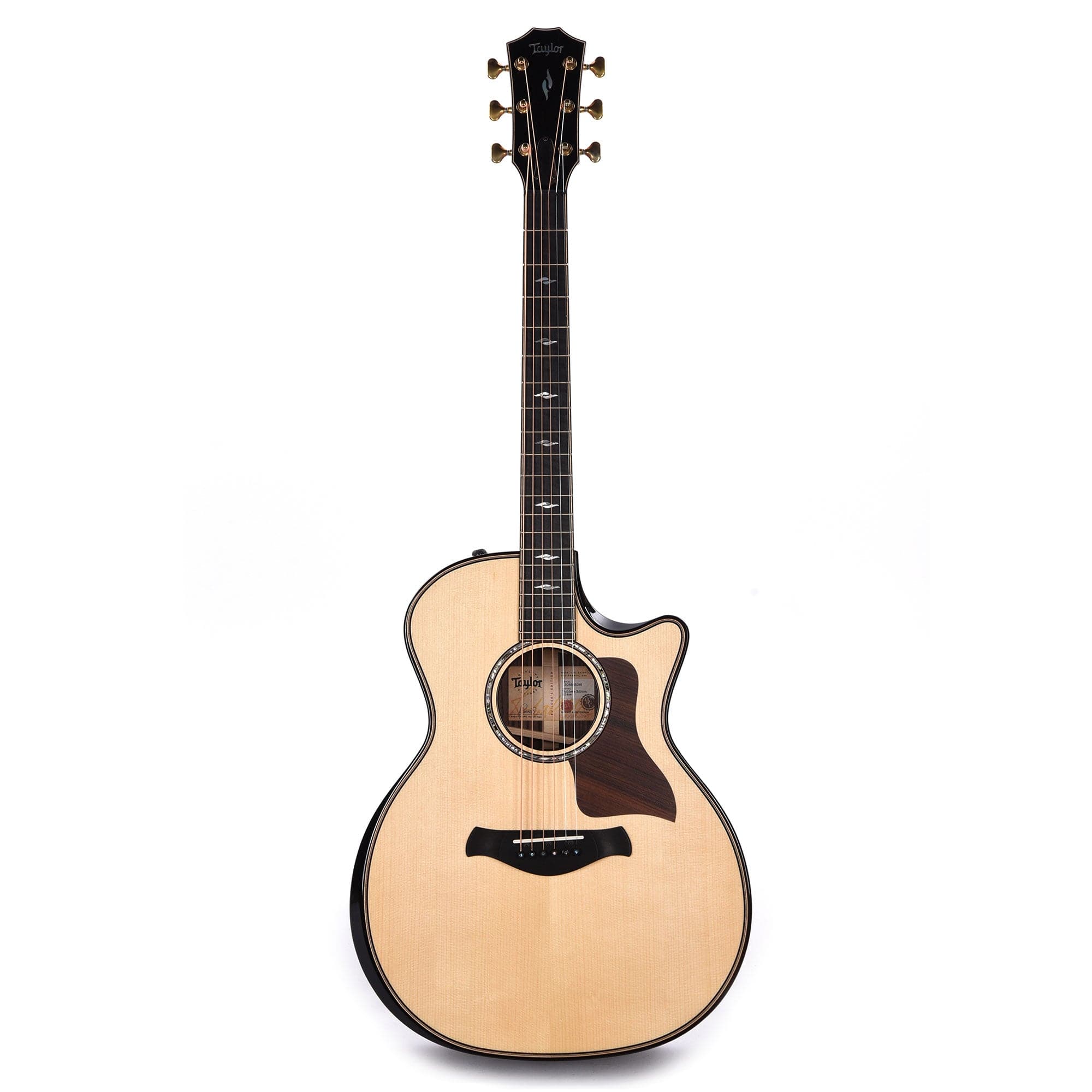Taylor Builder's Edition 814ce Grand Auditorium Adirondack/Rosewood Natural ES2 Acoustic Guitars / OM and Auditorium
