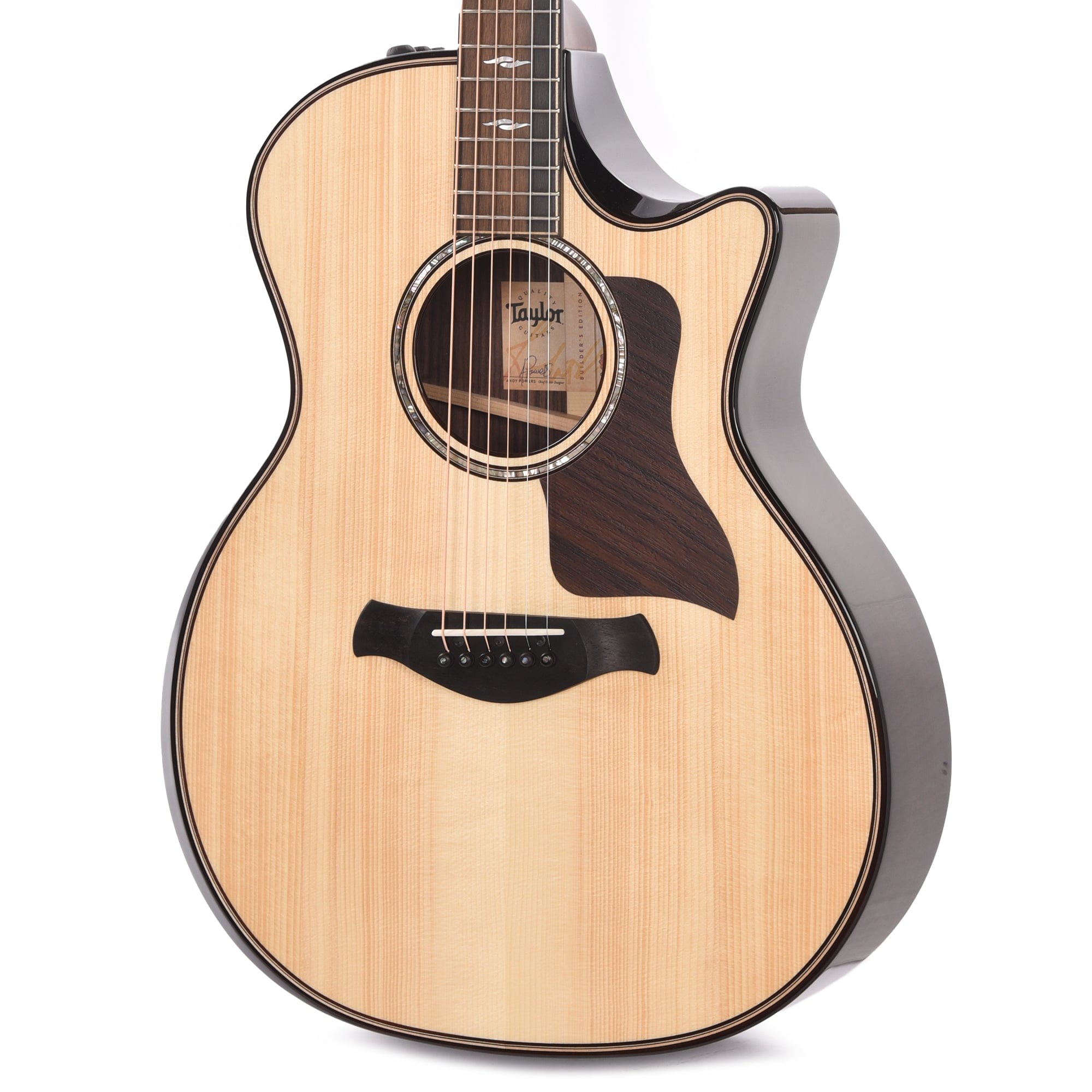 Taylor Builder's Edition 814ce Grand Auditorium Adirondack/Rosewood Natural ES2 Acoustic Guitars / OM and Auditorium