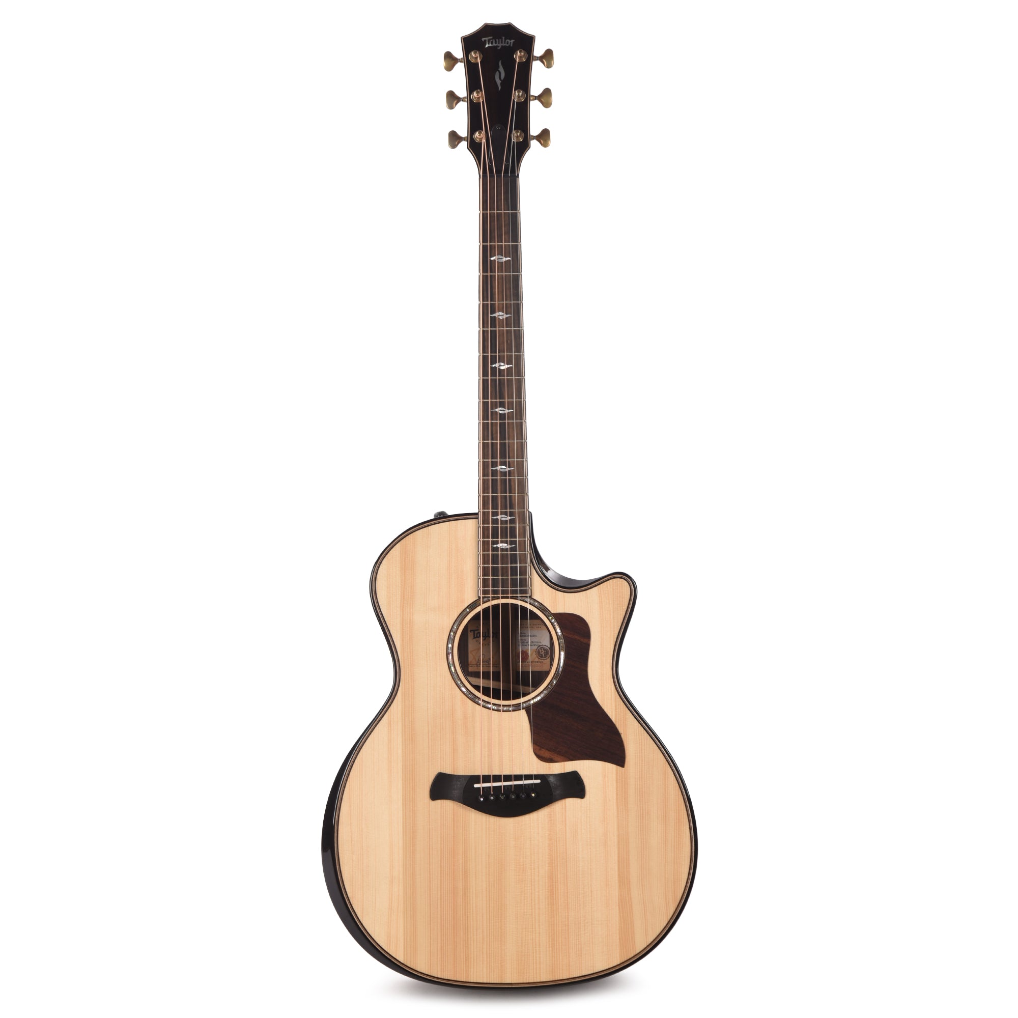 Taylor Builder's Edition 814ce Grand Auditorium Adirondack/Rosewood Natural ES2 Acoustic Guitars / OM and Auditorium