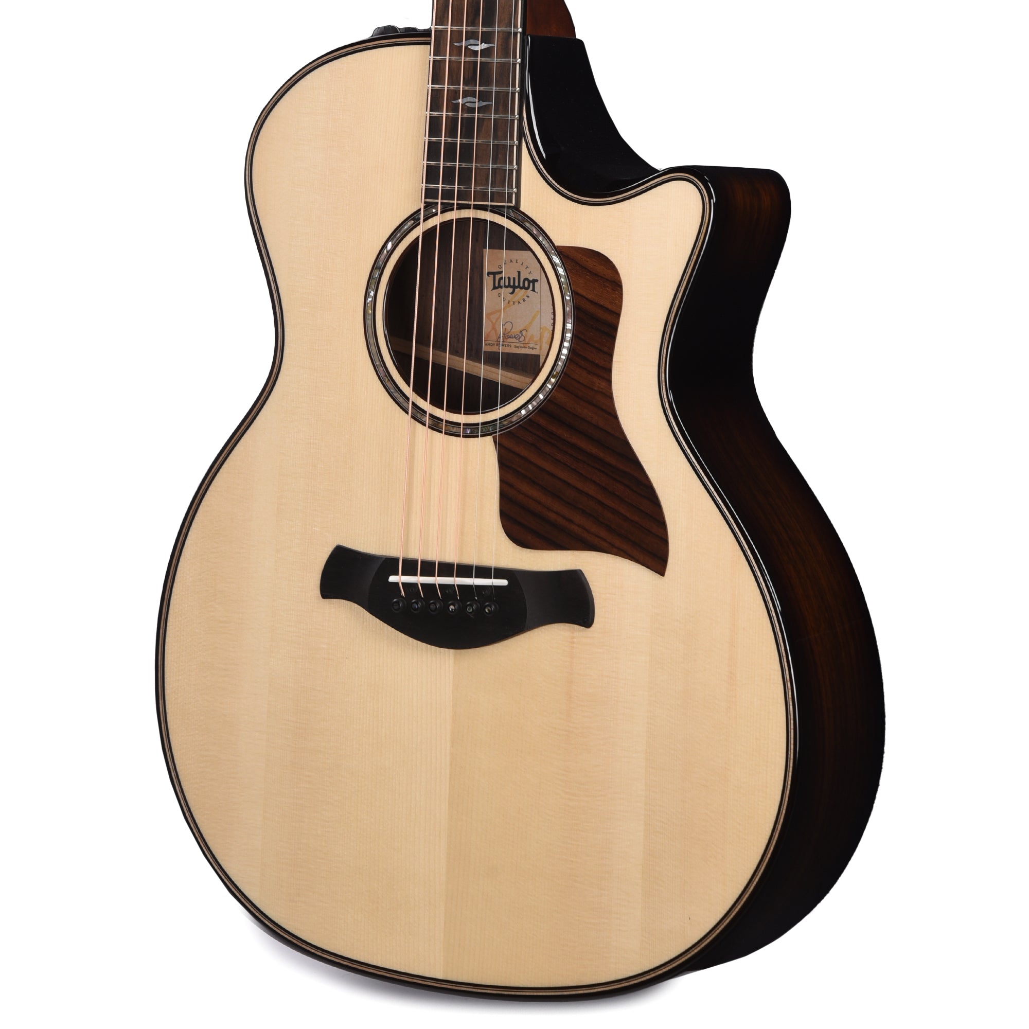Taylor Builder's Edition 814ce Grand Auditorium Adirondack/Rosewood Natural ES2 Acoustic Guitars / OM and Auditorium
