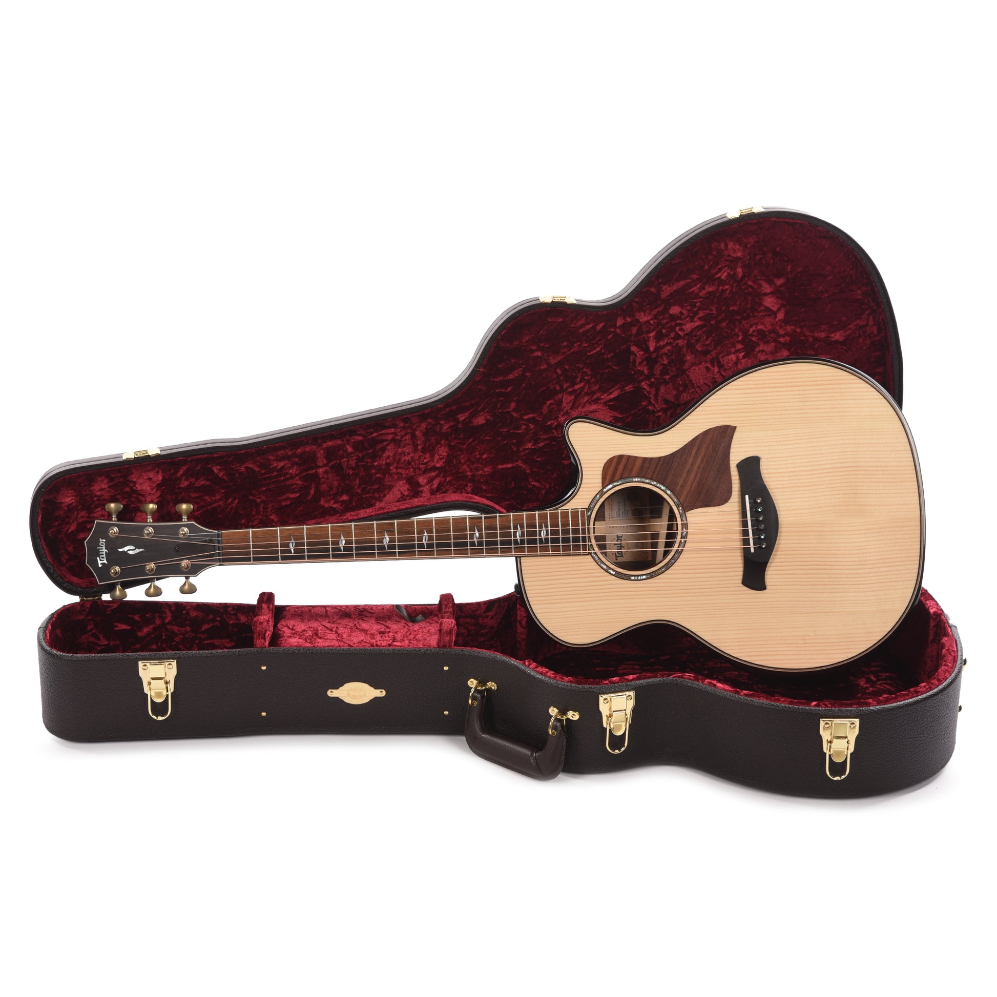Taylor Builder's Edition 814ce Grand Auditorium Adirondack/Rosewood Natural ES2 Acoustic Guitars / OM and Auditorium