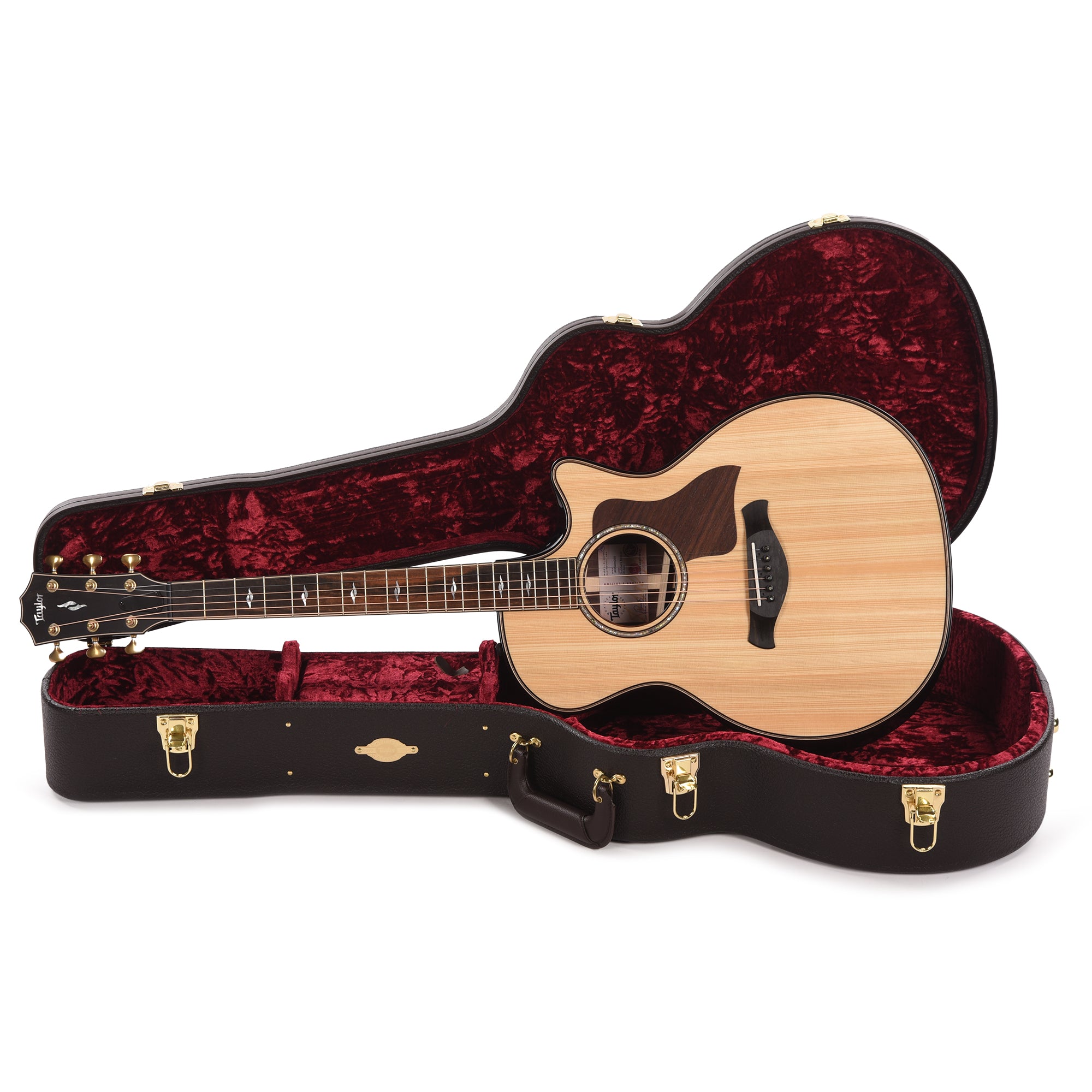 Taylor Builder's Edition 814ce Grand Auditorium Adirondack/Rosewood Natural ES2 Acoustic Guitars / OM and Auditorium