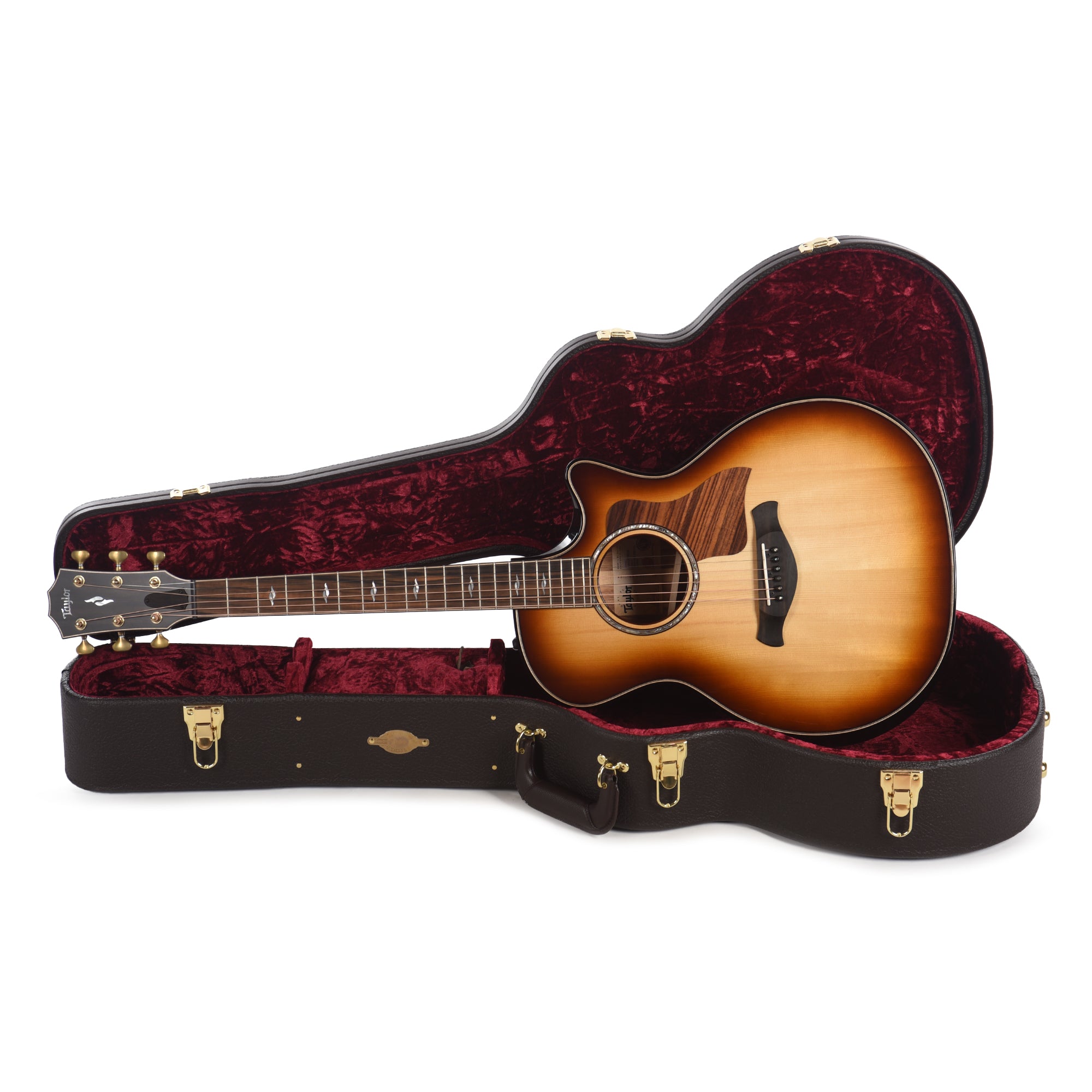 Taylor Builder's Edition 814ce Grand Auditorium Adirondack Spruce/Honduran Rosewood Shaded Edgeburst ES2 Acoustic Guitars / OM and Auditorium