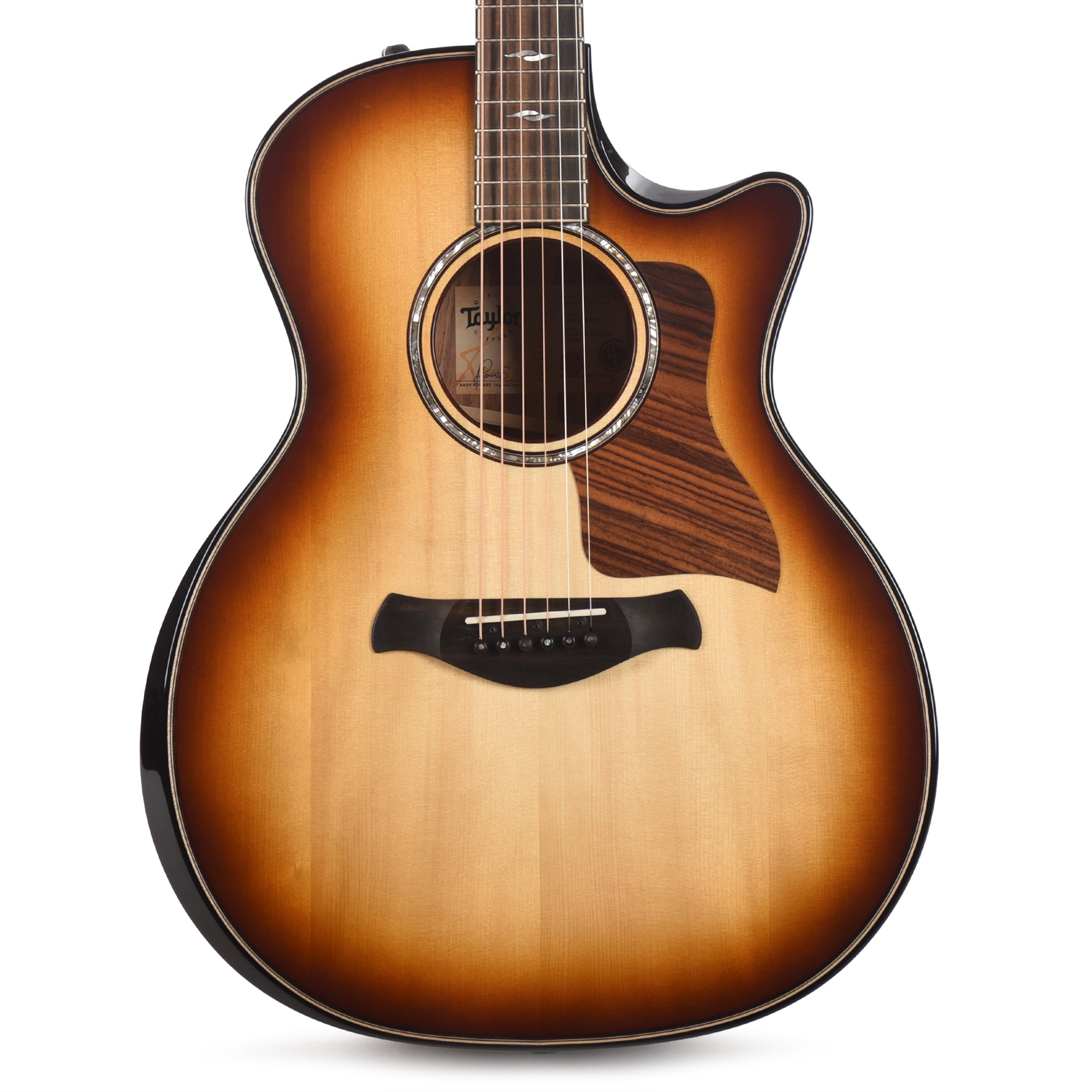 Taylor Builder's Edition 814ce Grand Auditorium Adirondack Spruce/Honduran Rosewood Shaded Edgeburst ES2 Acoustic Guitars / OM and Auditorium