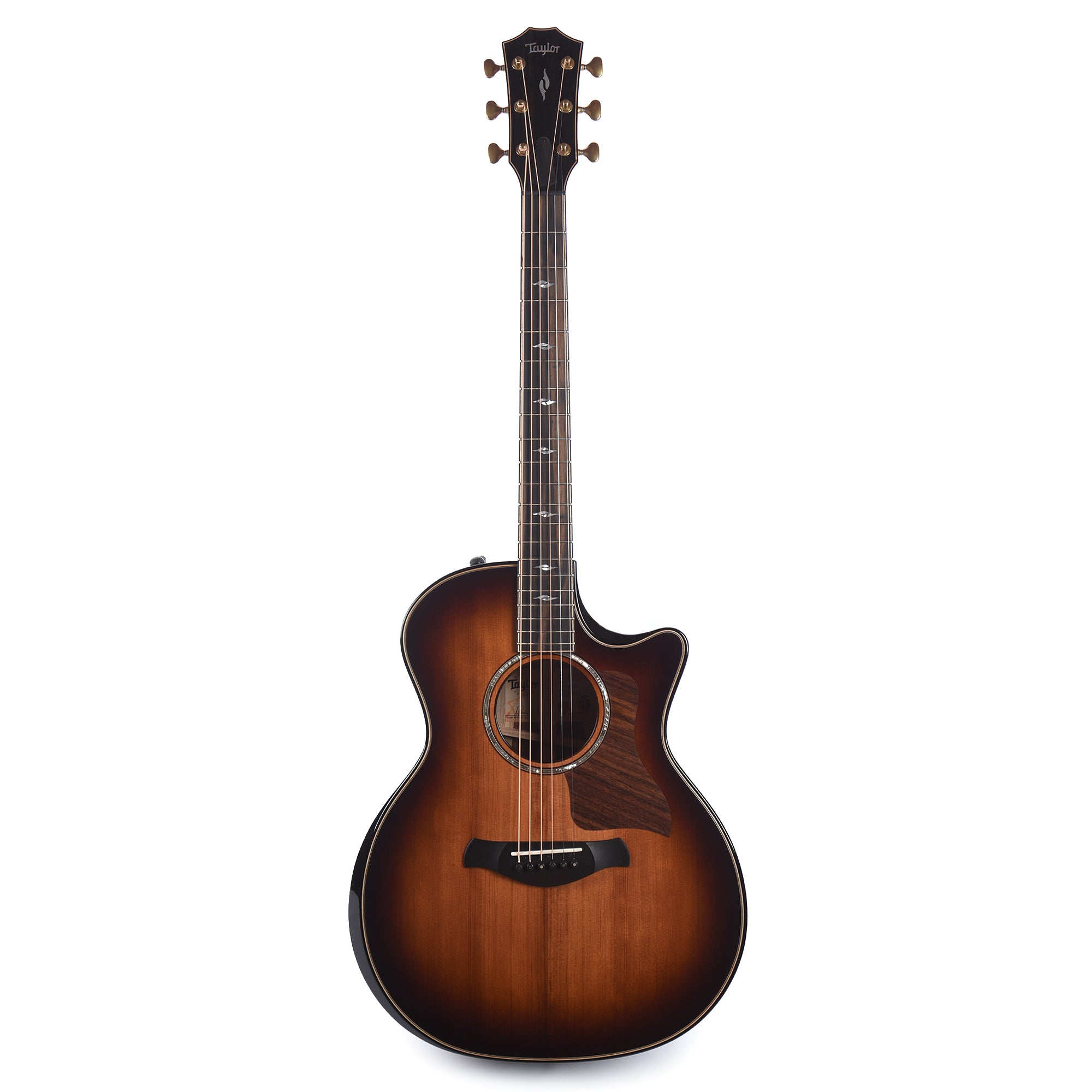 Taylor Builder's Edition 814ce Grand Auditorium Redwood/Honduran Rosewood Shaded Edgeburst ES2 Acoustic Guitars / OM and Auditorium