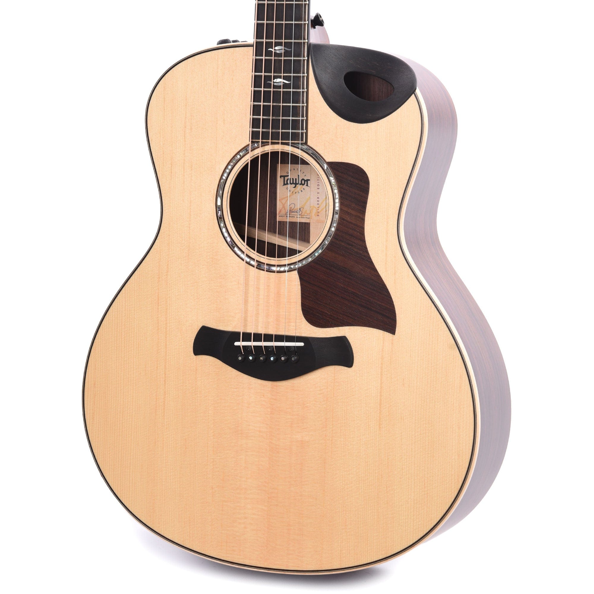 Taylor Builder's Edition 816ce Grand Symphony Lutz Spruce/Rosewood Natural ES2 Acoustic Guitars / OM and Auditorium