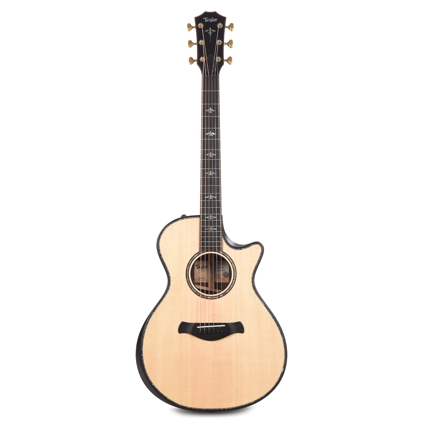 Taylor Builder's Edition 912ce Grand Concert Lutz Spruce/Rosewood Natural ES2 Acoustic Guitars / OM and Auditorium