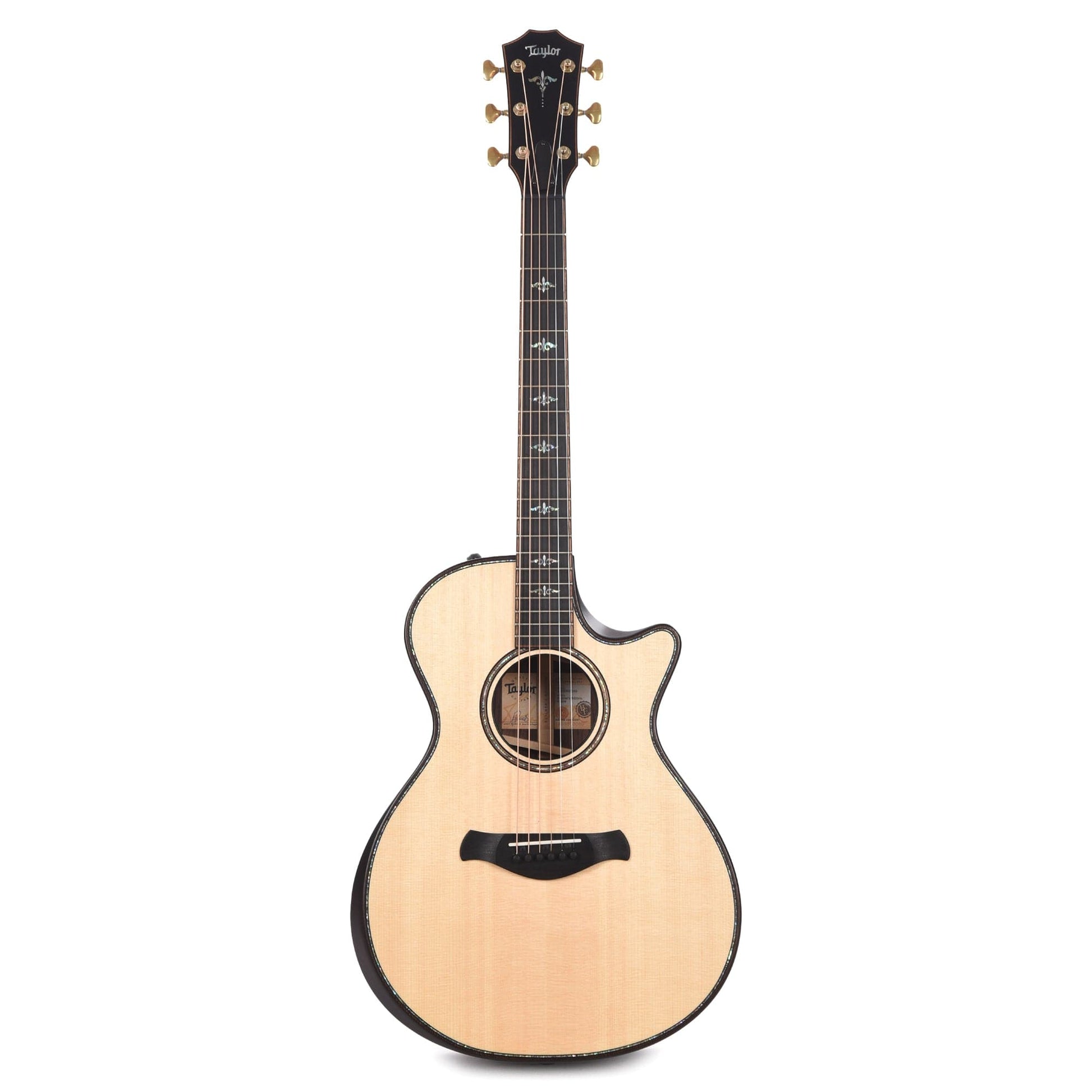 Taylor Builder's Edition 912ce Grand Concert Lutz Spruce/Rosewood Natural ES2 Acoustic Guitars / OM and Auditorium