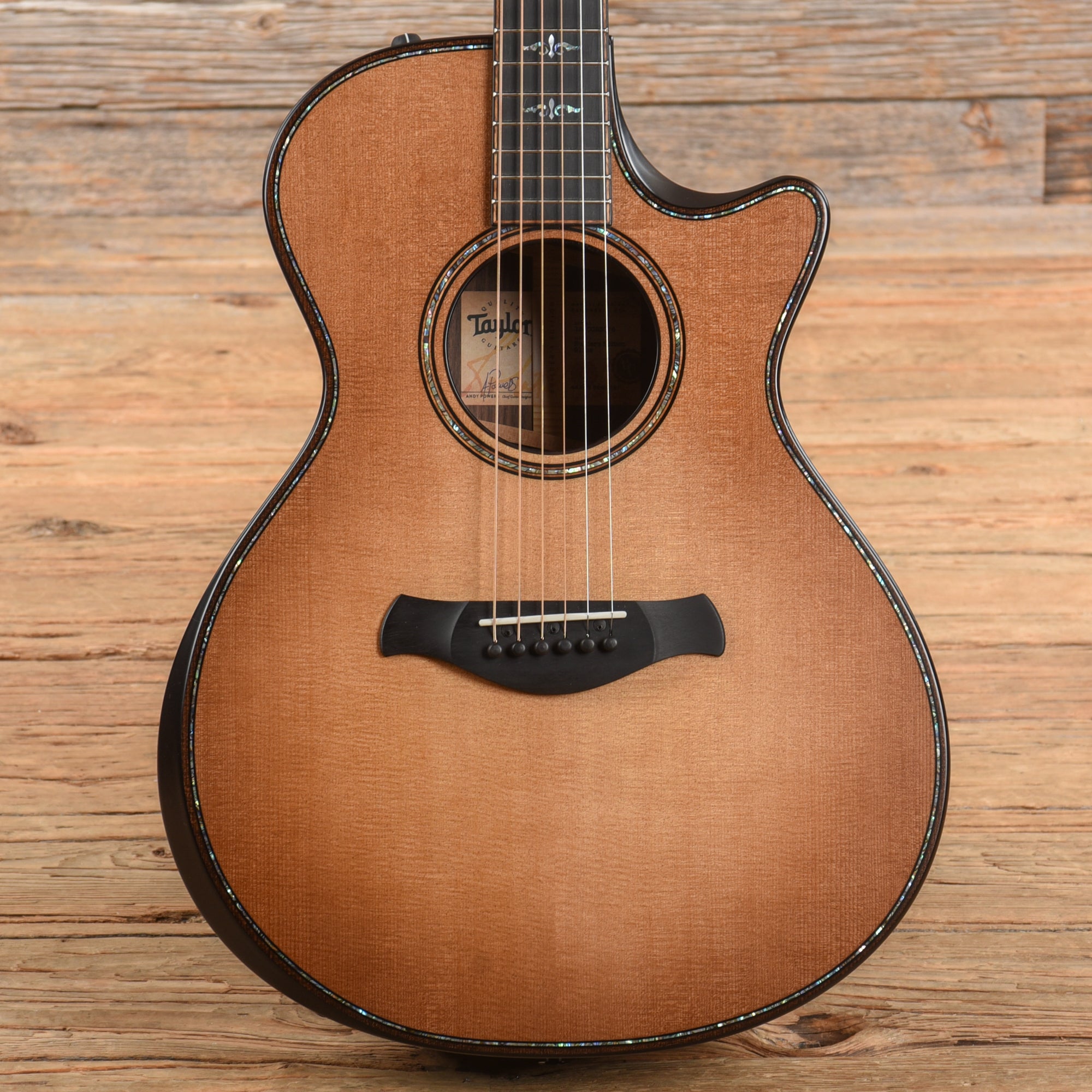 Taylor Builder's Edition 912ce Honey Burst 2023 Acoustic Guitars / OM and Auditorium