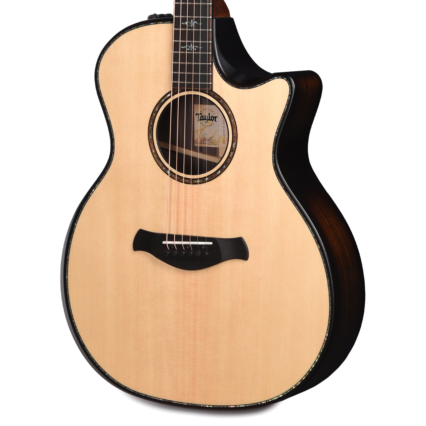 Taylor Builder's Edition 914ce Grand Auditorium Spruce/Rosewood Wild Honey Burst ES2 Acoustic Guitars / OM and Auditorium