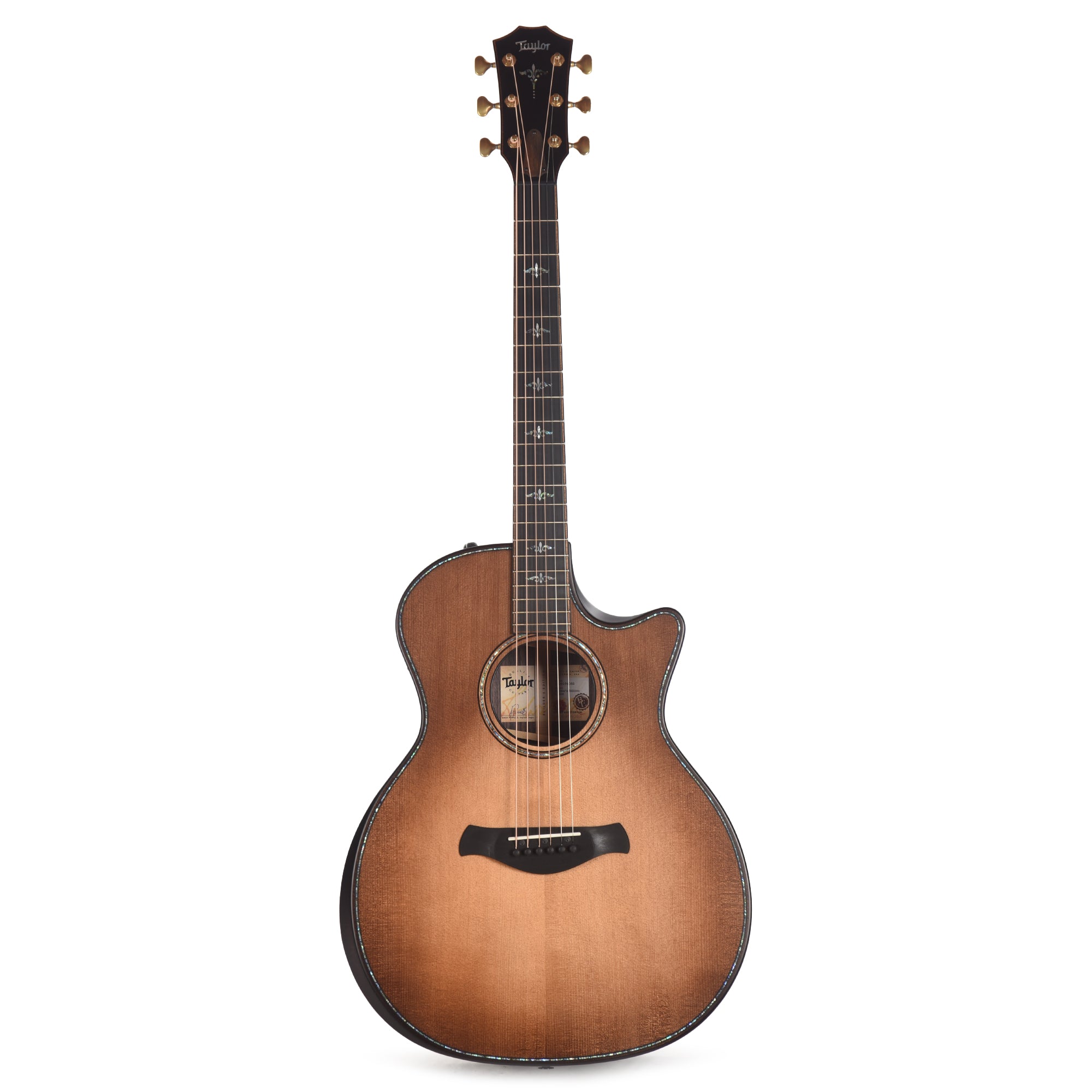 Taylor Builder's Edition 914ce Grand Auditorium Spruce/Rosewood Wild Honey Burst ES2 Acoustic Guitars / OM and Auditorium