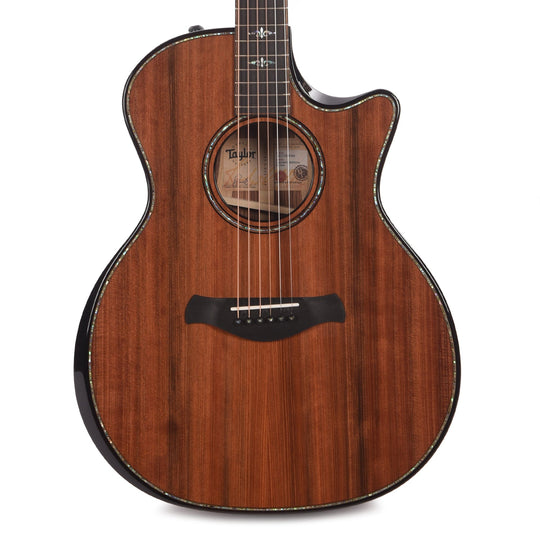 Taylor Builder's Edition 914ce Grand Auditorium Stripy Sinker Redwood/Rosewood Natural Top Acoustic Guitars / OM and Auditorium