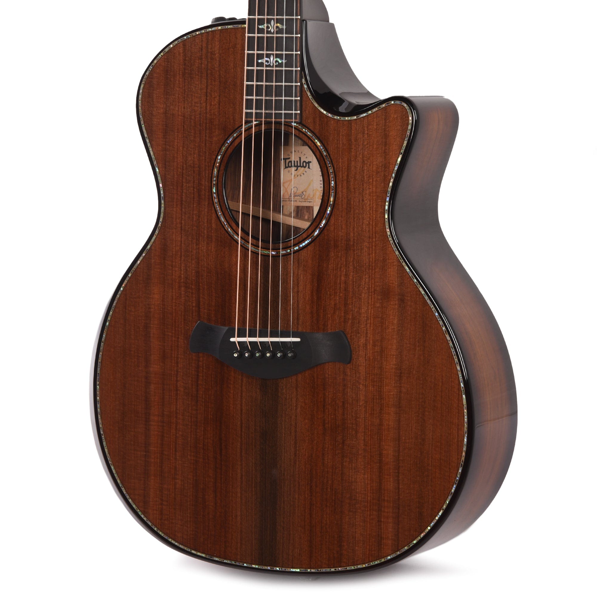 Taylor Builder's Edition 914ce Grand Auditorium Stripy Sinker Redwood/Rosewood Natural Top (Serial #1211133083) Acoustic Guitars / OM and Auditorium