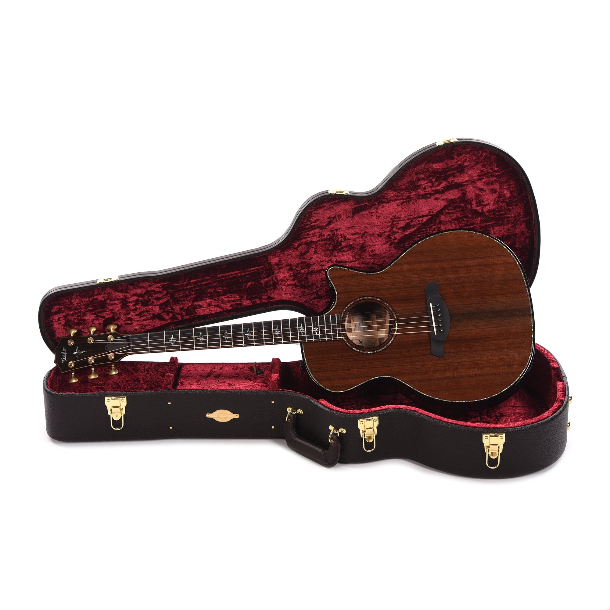 Taylor Builder's Edition 914ce Grand Auditorium Stripy Sinker Redwood/Rosewood Natural Top (Serial #1211133083) Acoustic Guitars / OM and Auditorium