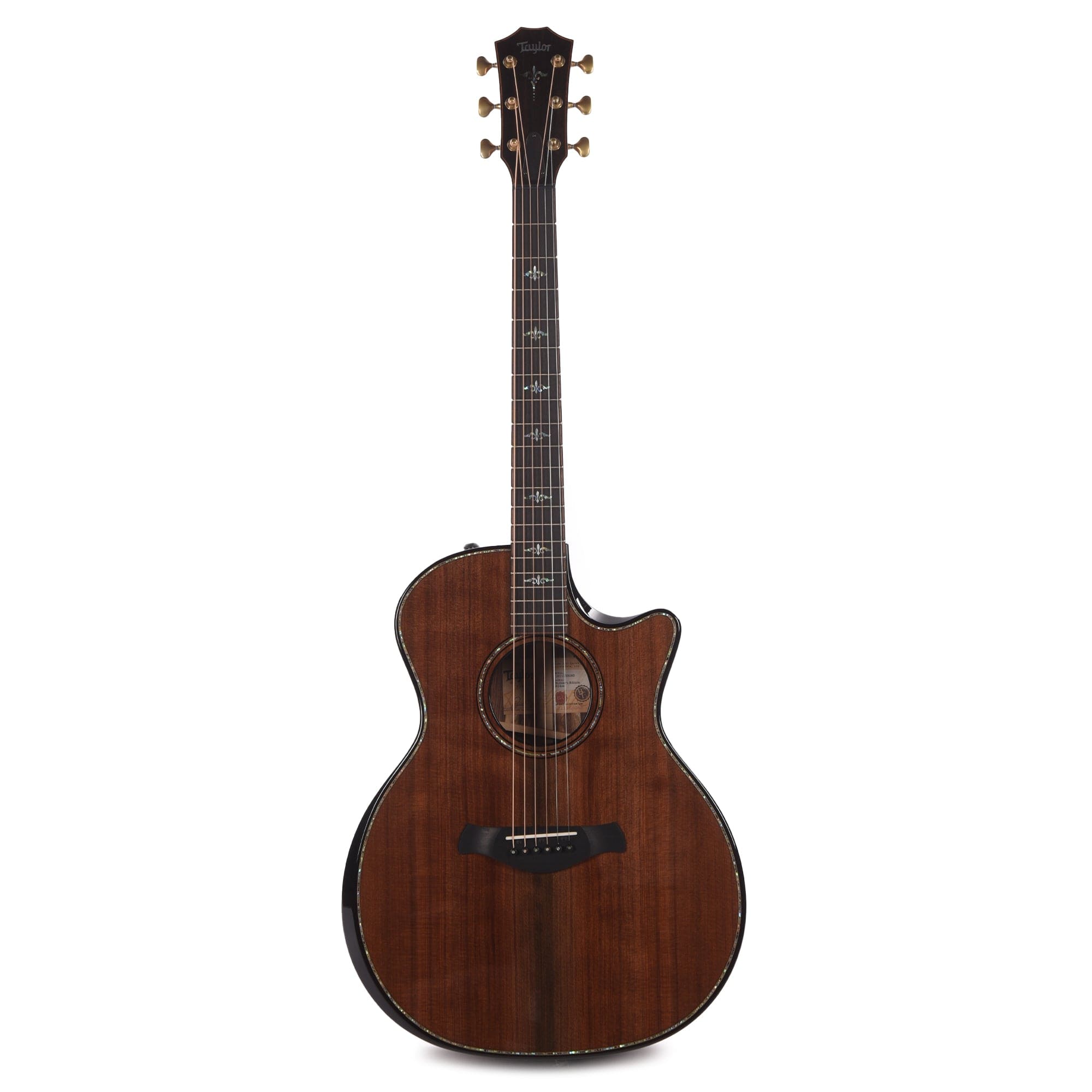 Taylor Builder's Edition 914ce Grand Auditorium Stripy Sinker Redwood/Rosewood Natural Top (Serial #1211133083) Acoustic Guitars / OM and Auditorium