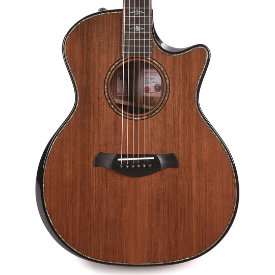 Taylor Builder's Edition 914ce Grand Auditorium Stripy Sinker Redwood/Rosewood Natural Top Acoustic Guitars / OM and Auditorium