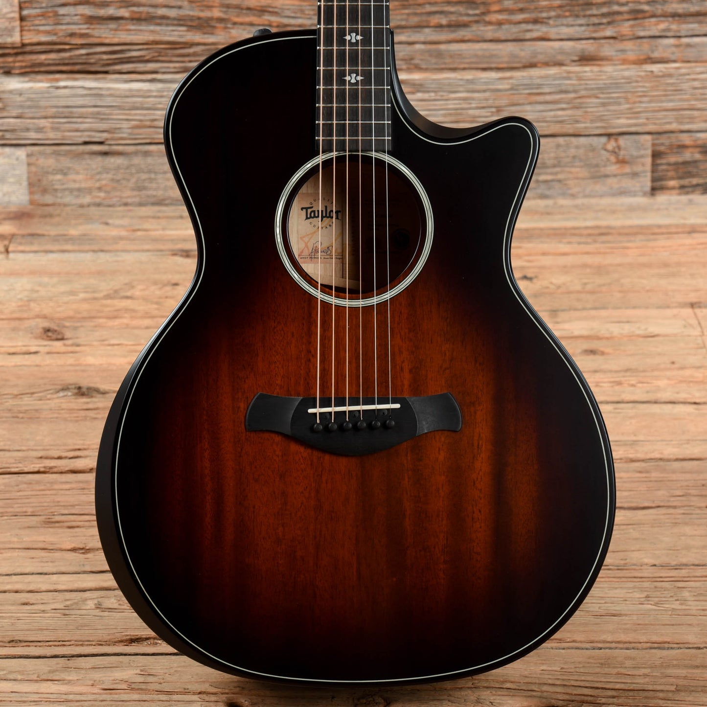 Taylor Builders Edition 324ce Sunburst 2022 Acoustic Guitars / OM and Auditorium