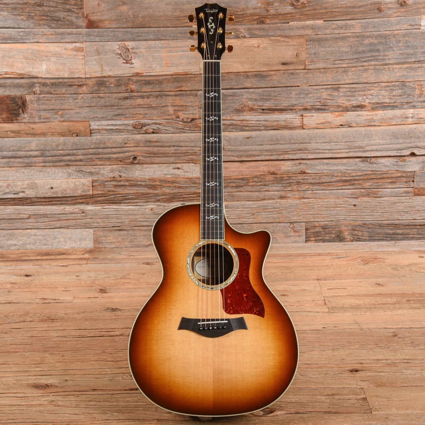 Taylor Custom 414ce Sunburst 2018 Acoustic Guitars / OM and Auditorium