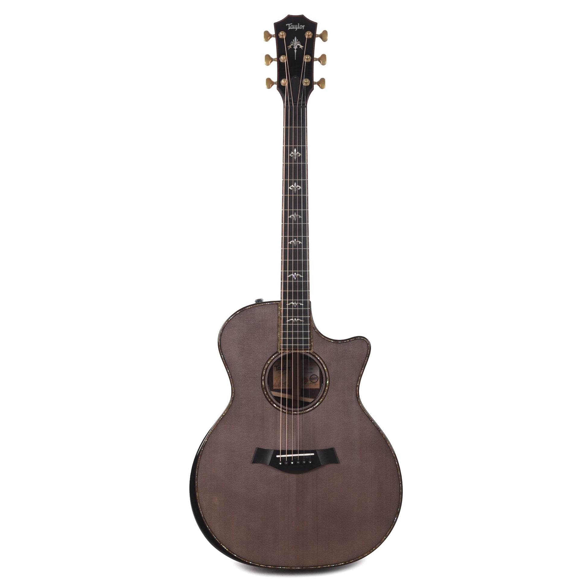 Taylor Custom "Catch" 2023 #020 Grand Auditorium Sitka/AA Rosewood Charcoal Black Top Acoustic Guitars / OM and Auditorium