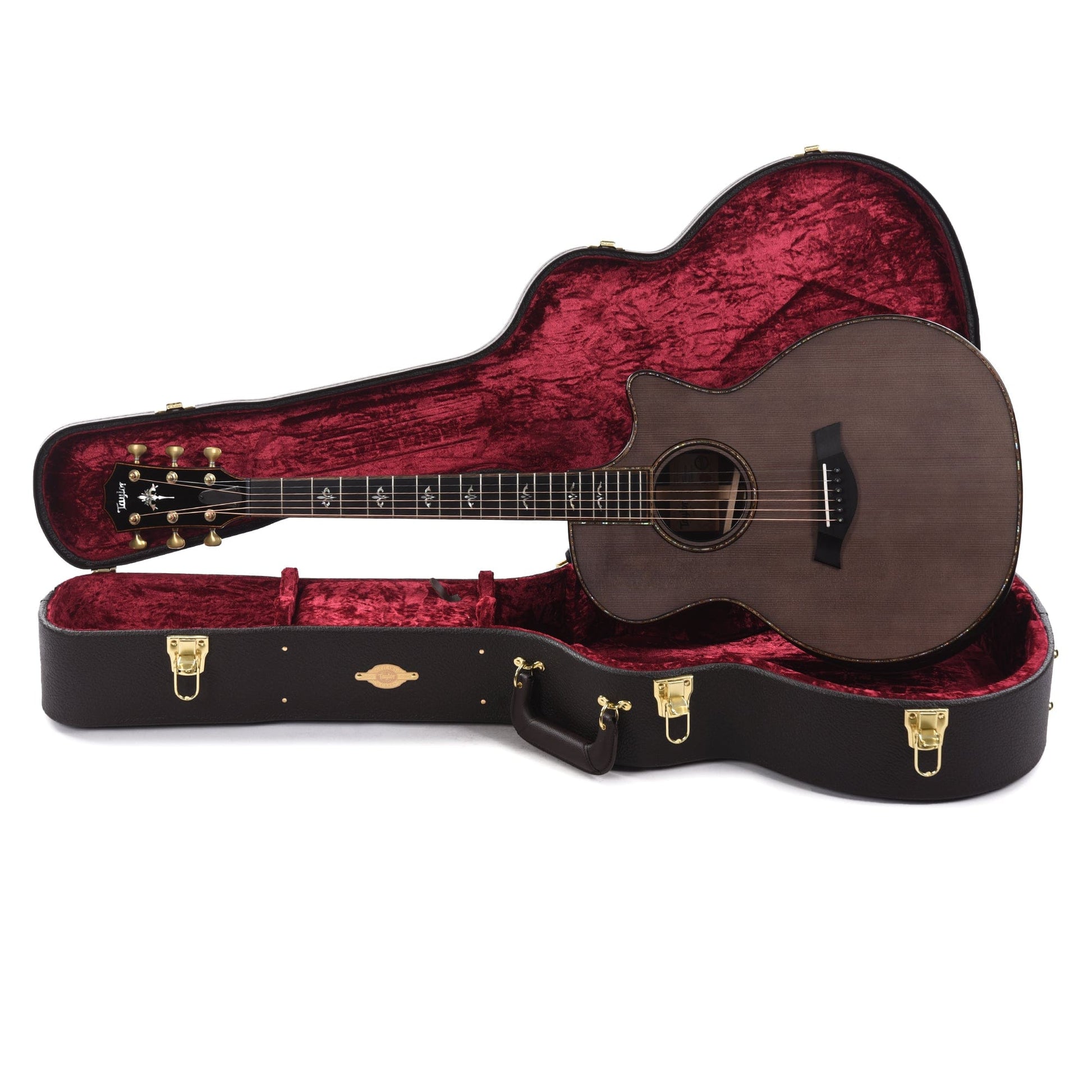 Taylor Custom "Catch" 2023 #020 Grand Auditorium Sitka/AA Rosewood Charcoal Black Top Acoustic Guitars / OM and Auditorium