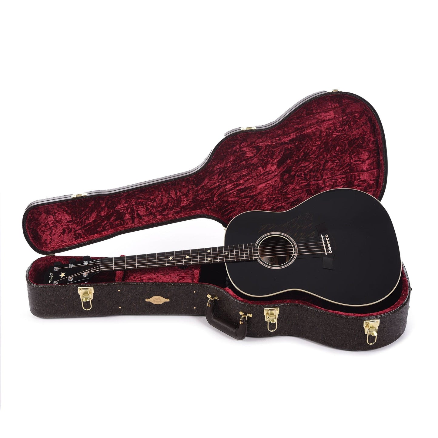 Taylor Custom "Catch" 2023 #047 Grand Pacific Lutz Spruce/Rosewood Black Acoustic Guitars / OM and Auditorium