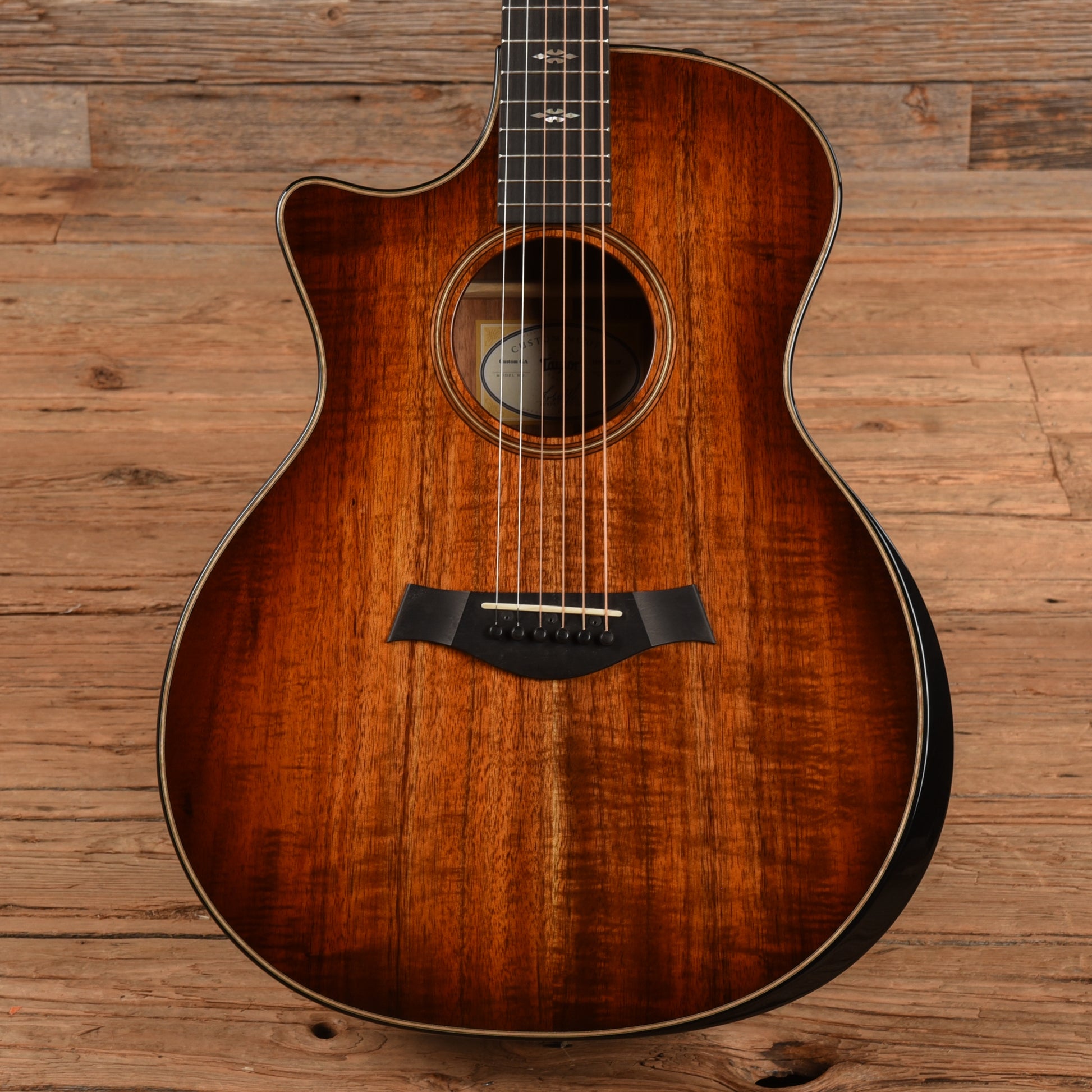 Taylor Custom GA Koa 2018 LEFTY Acoustic Guitars / OM and Auditorium