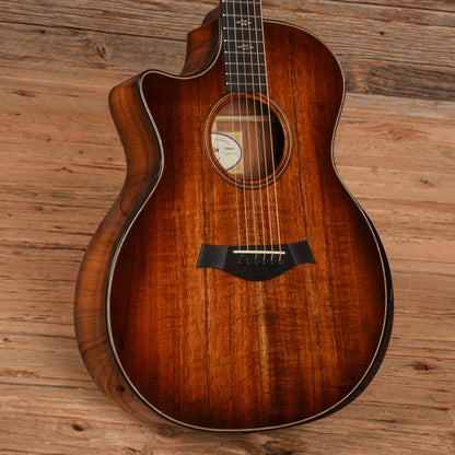 Taylor Custom GA Koa 2018 LEFTY Acoustic Guitars / OM and Auditorium
