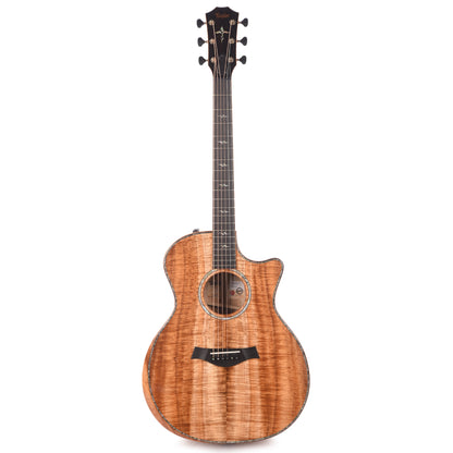 Taylor Custom Grand Auditorium AA Figured Hawaiian Koa Natural ES2 w/Hawaiian Koa Binding Acoustic Guitars / OM and Auditorium