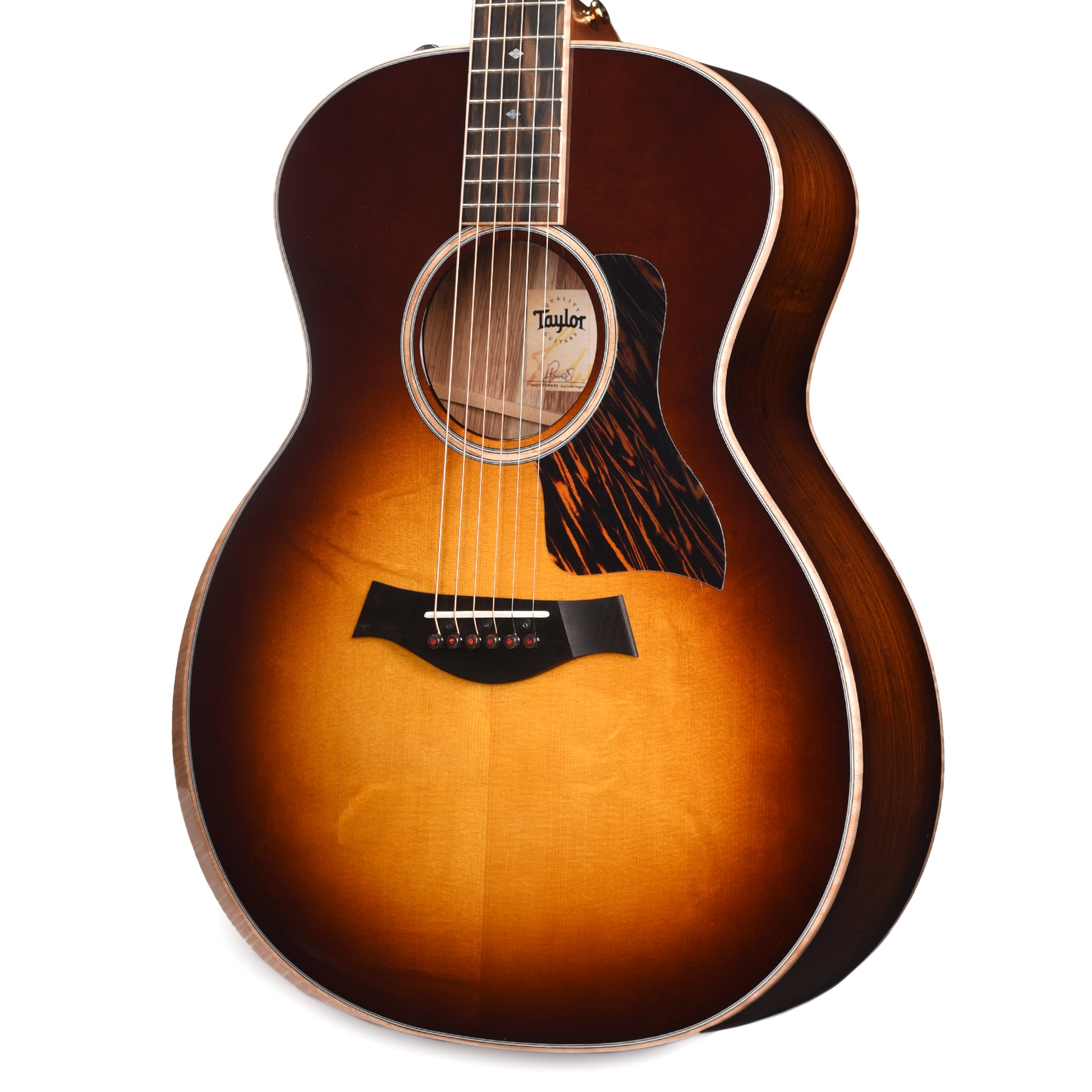 Taylor Custom Grand Auditorium Premium Bearclaw Sitka/Honduran Rosewood Tobacco Sunburst Top ES2 Acoustic Guitars / OM and Auditorium