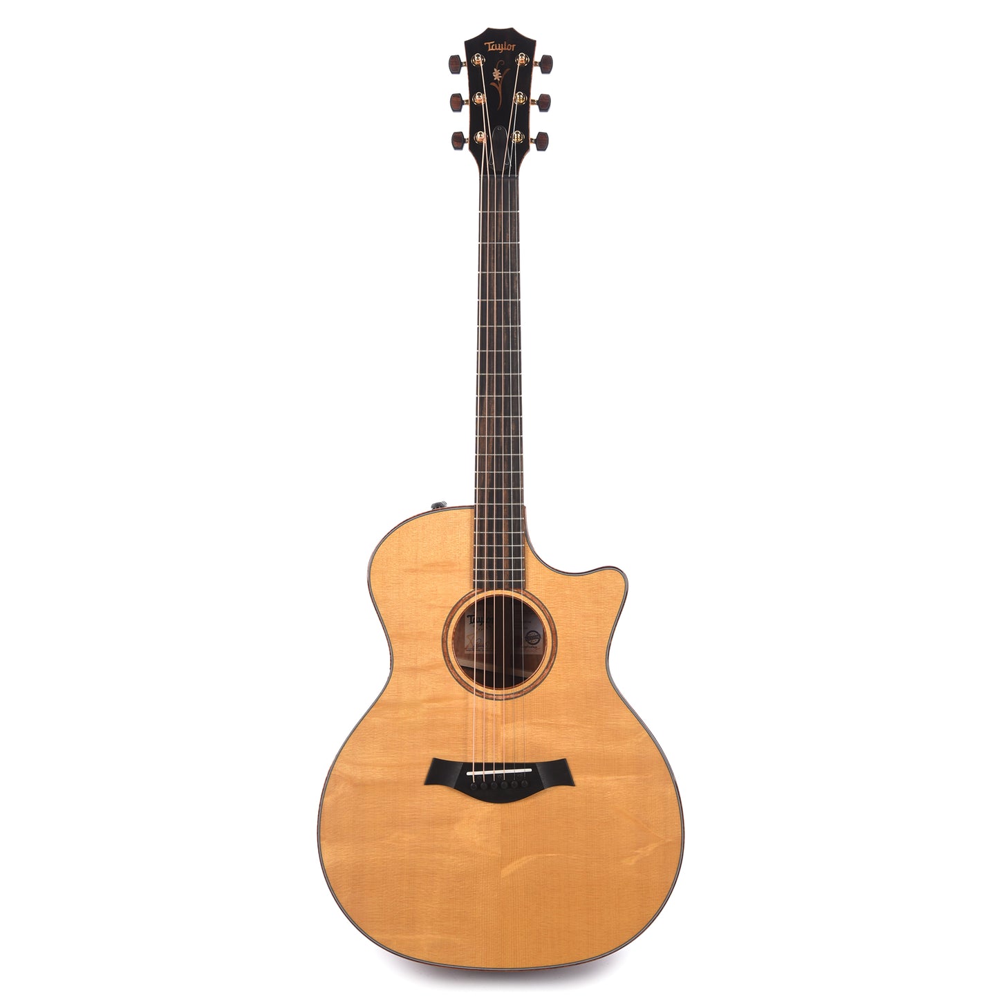 Taylor Custom Grand Auditorium Premium Bearclaw Spruce/Figured Ironbark Aged Toner ES2 w/Hawaiian Koa Binding Acoustic Guitars / OM and Auditorium