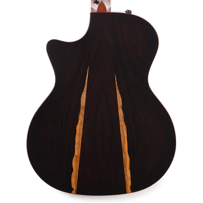 Taylor Custom Grand Auditorium Torrefied Sitka/Cocobolo Black Top ES2 w/Bloodwood Binding Acoustic Guitars / OM and Auditorium