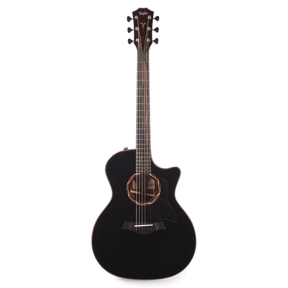Taylor Custom Grand Auditorium Torrefied Sitka/Cocobolo Black Top ES2 w/Bloodwood Binding Acoustic Guitars / OM and Auditorium