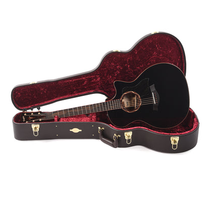 Taylor Custom Grand Auditorium Torrefied Sitka/Cocobolo Black Top ES2 w/Bloodwood Binding Acoustic Guitars / OM and Auditorium
